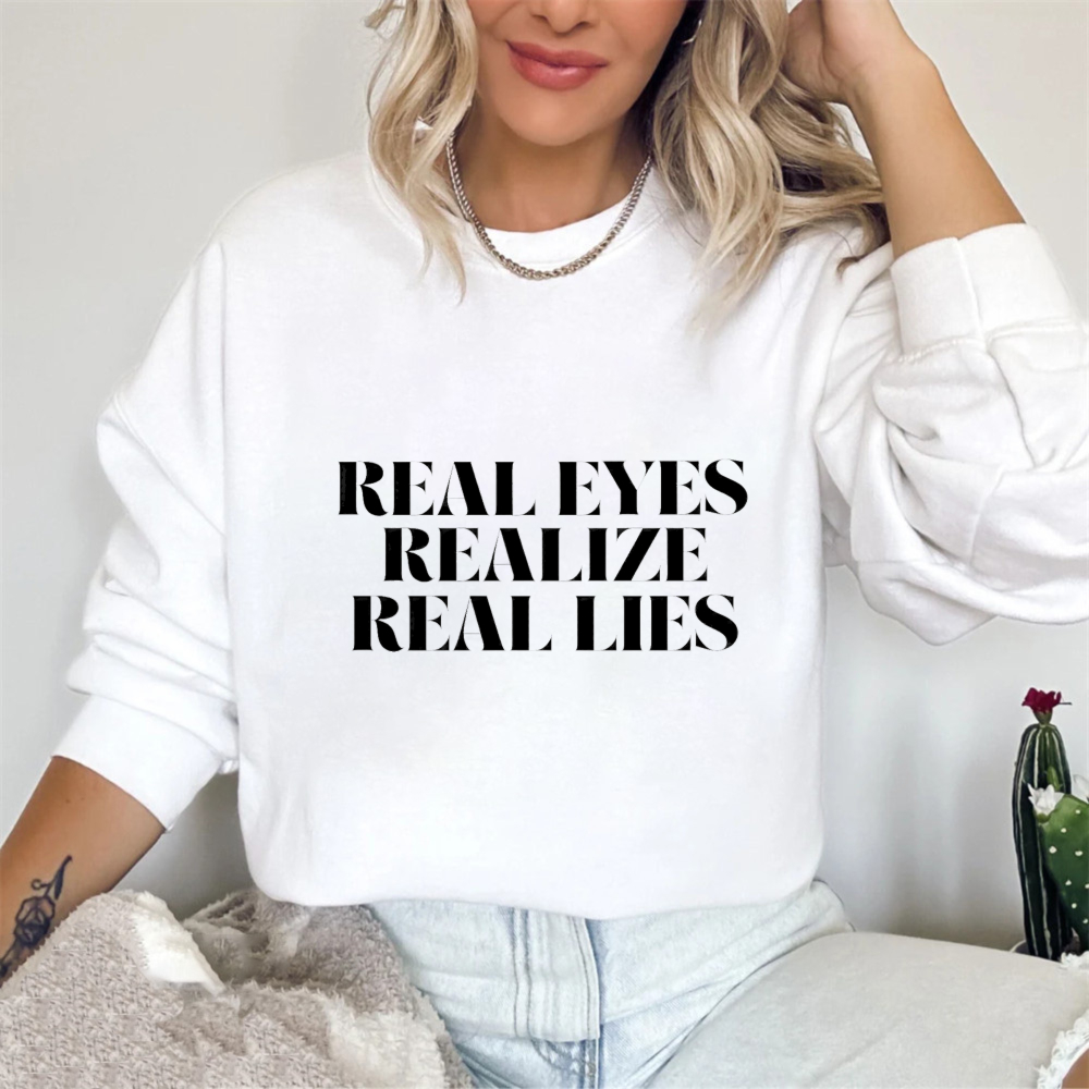 Dorawear™ Real Eyes Realize Real Lies Unisex Classic Sweatshirt