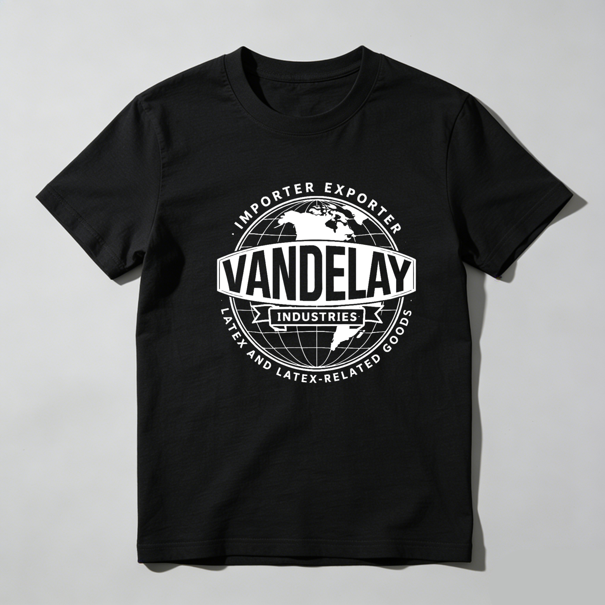 Dorawear™ Vandelay Industries Importer Exporter Latex Goods Pure Cotton Short Sleeve T-Shirt-Dorawear