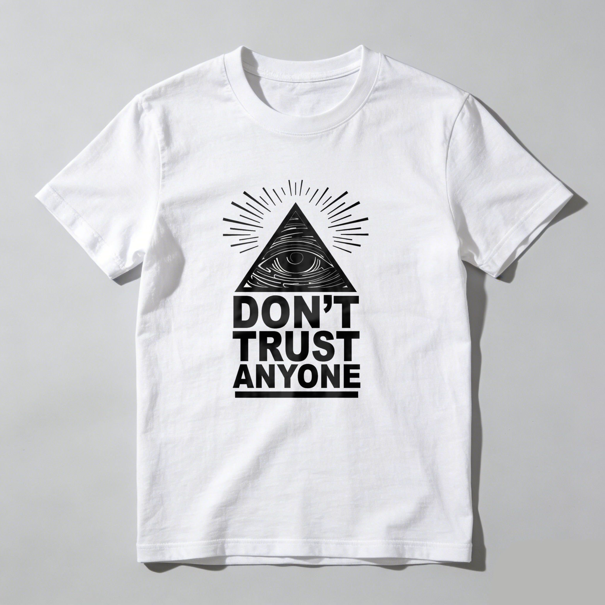Dorawear™All Seeing Eye Don't Trust Anyone  T Shirt