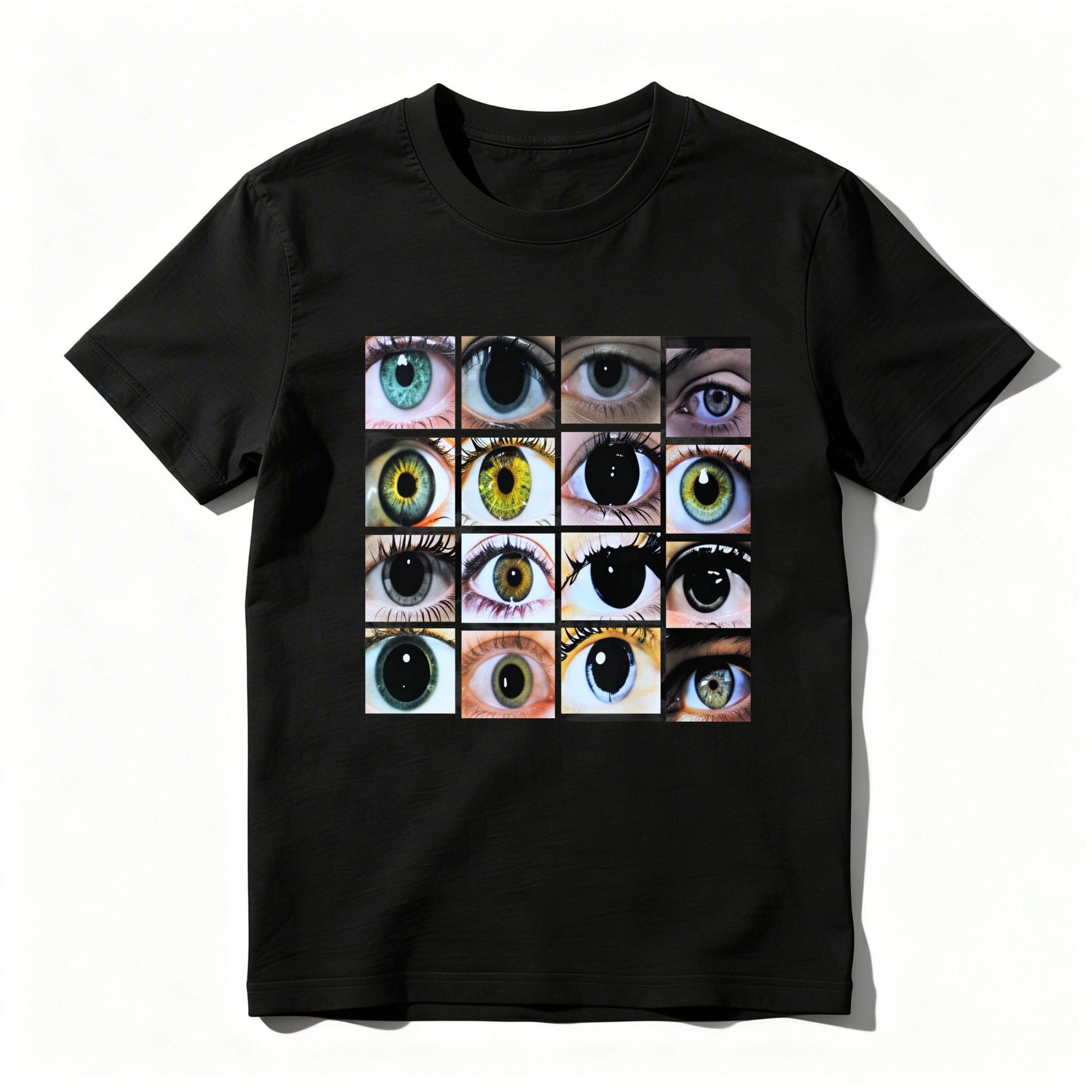 Dorawear™ Eye Grid Pattern Print Design T Shirt