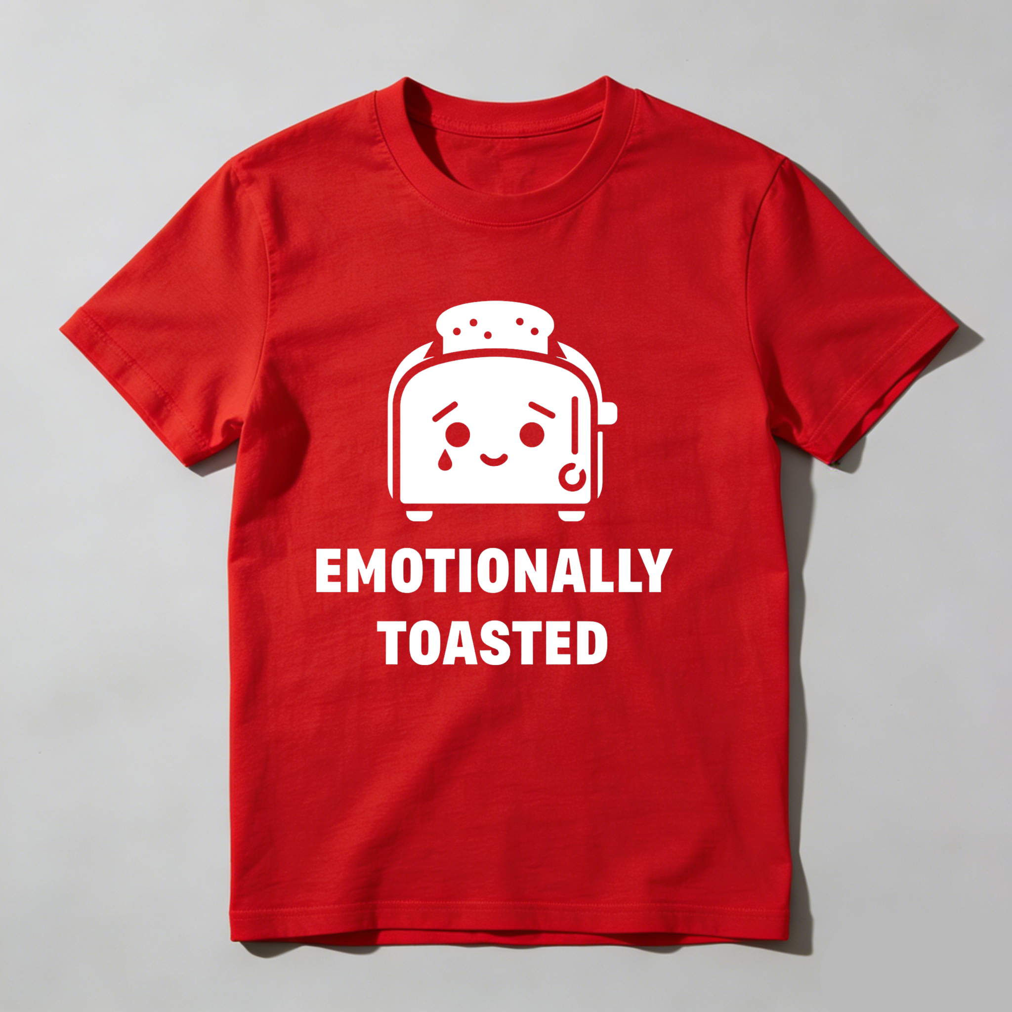 Dorawear™ Emotionally Toasted Toast With Tears T Shirt