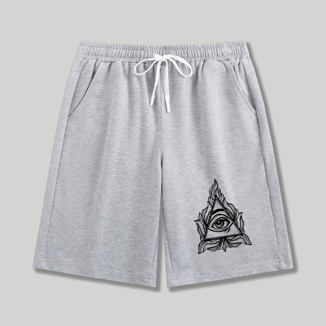 Dorawear™ All Seeing Eye Symbol Shorts-Dorawear