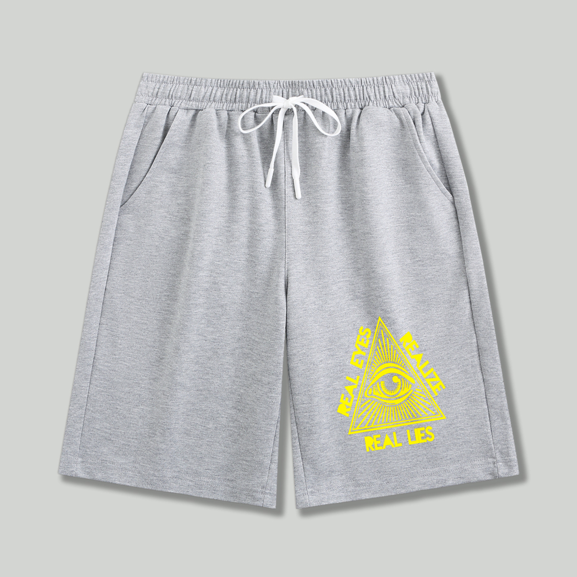 Dorawear™ All Seeing Eye Real Eyes Real Lies Shorts(1)-Dorawear