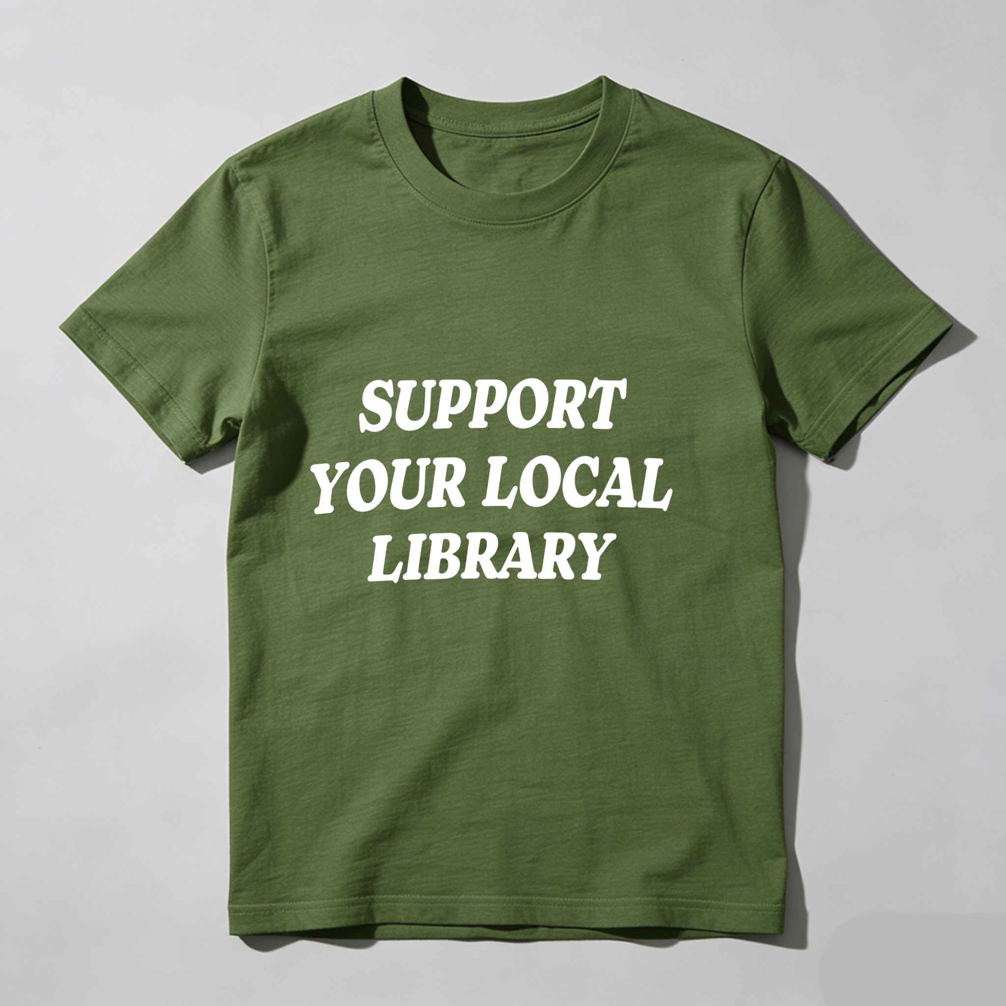 Dorawear™ Support Your Local Library T Shirt