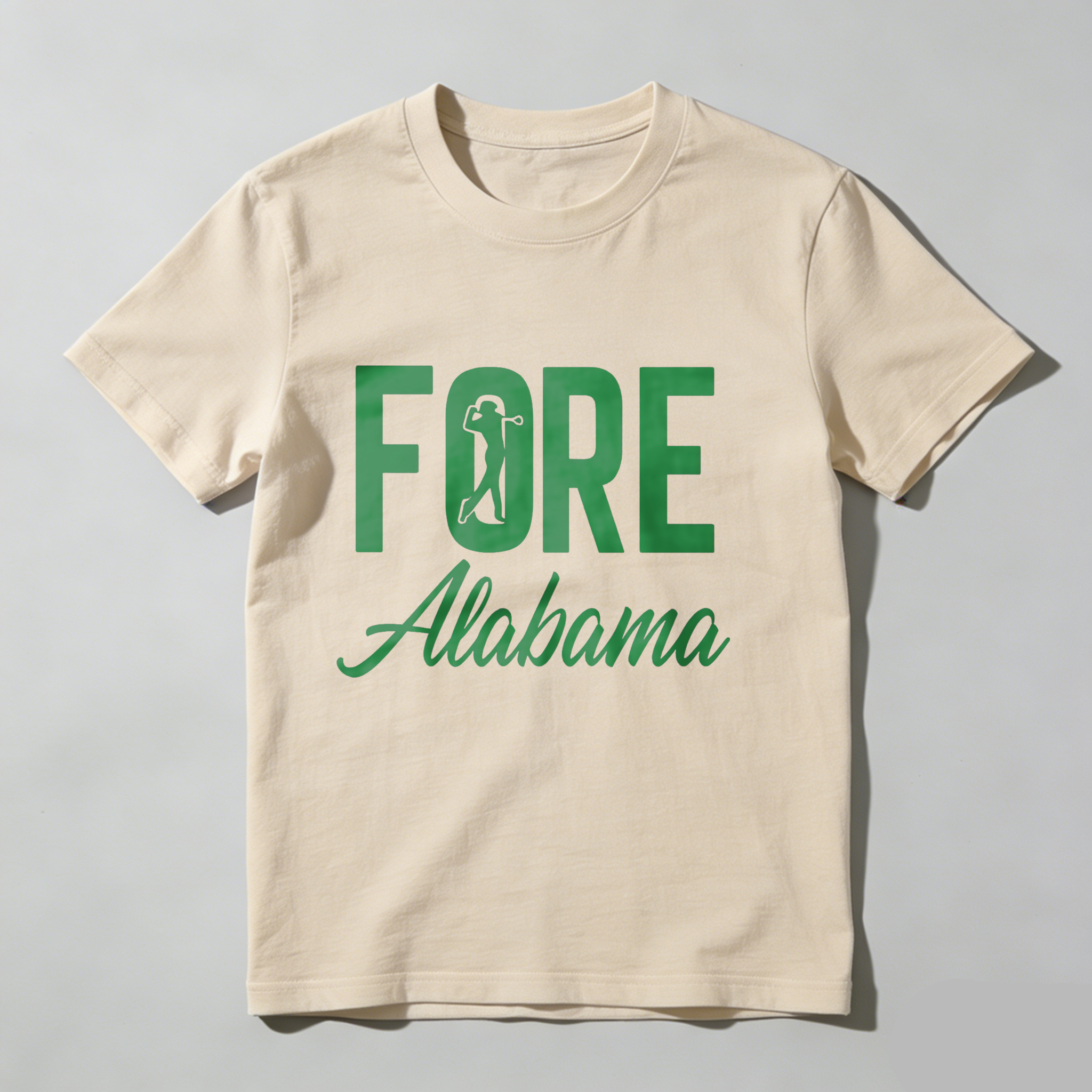 Dorawear™Fore Alabama Golf Design T Shirt