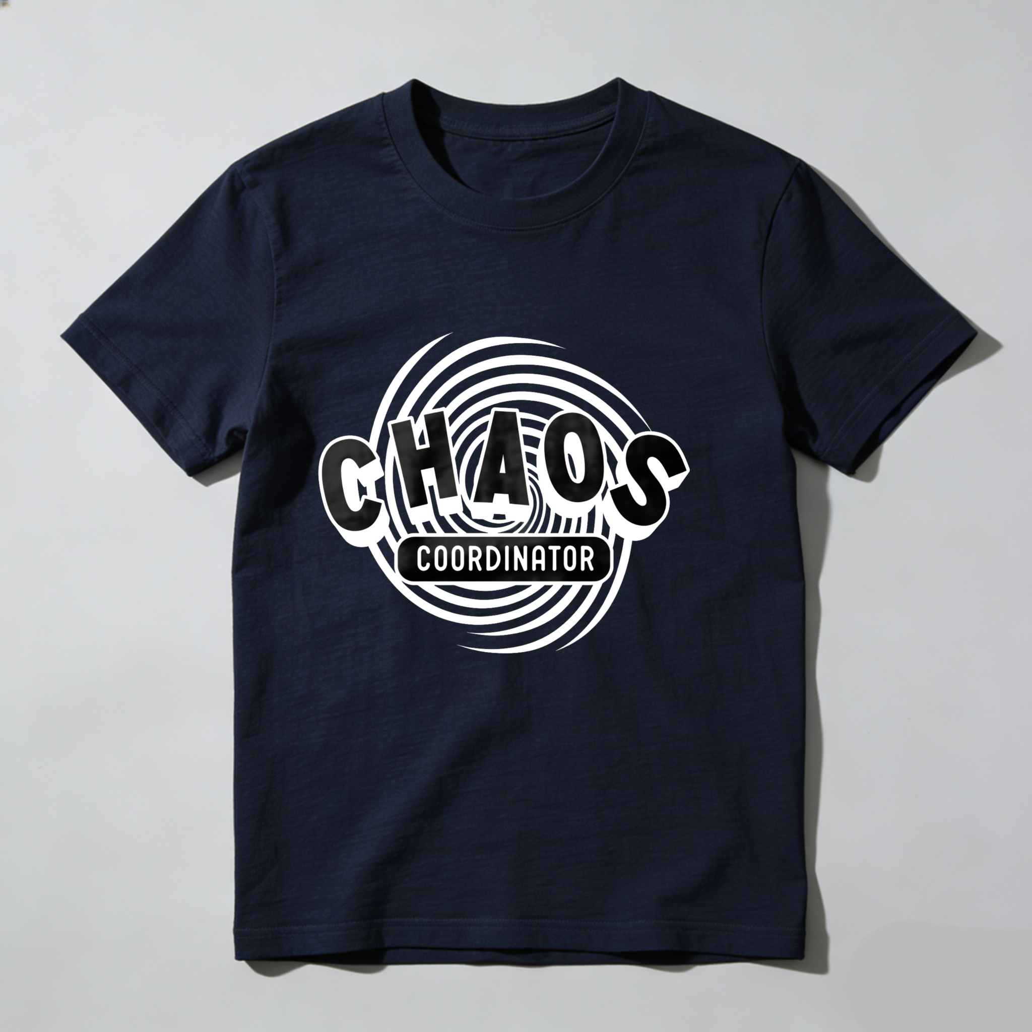 Dorawear™ Chaos Coordinator Spiral Design Pattern T Shirt