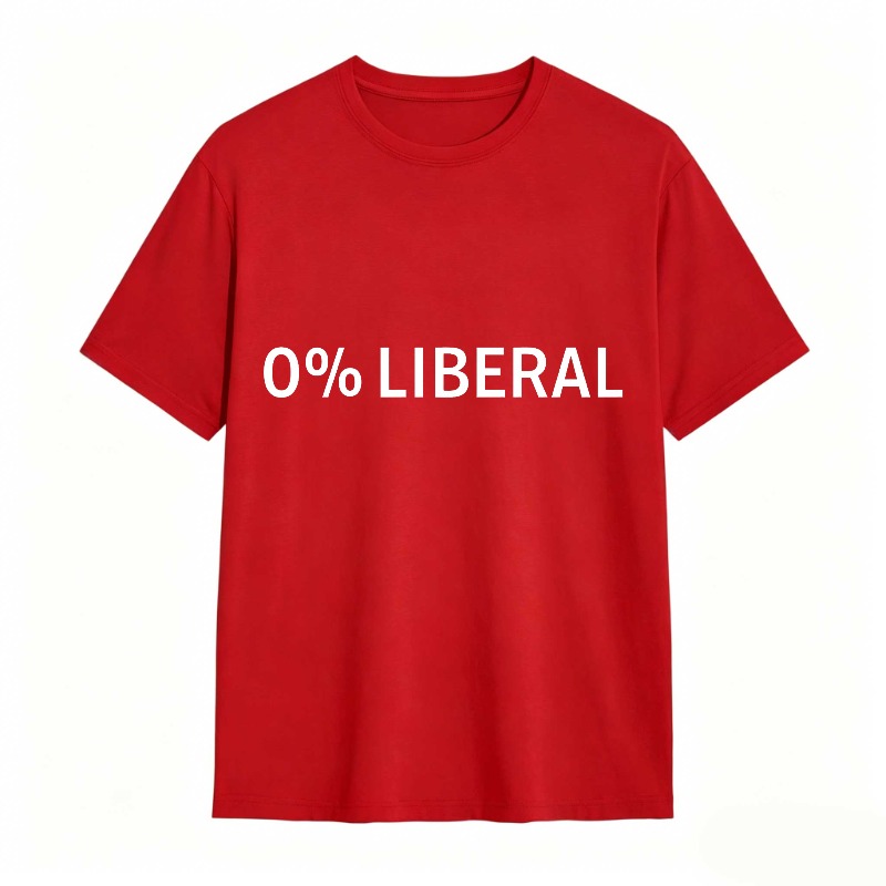 Dorawear™ 0 Percent Liberal Unisex Classic T-shirt