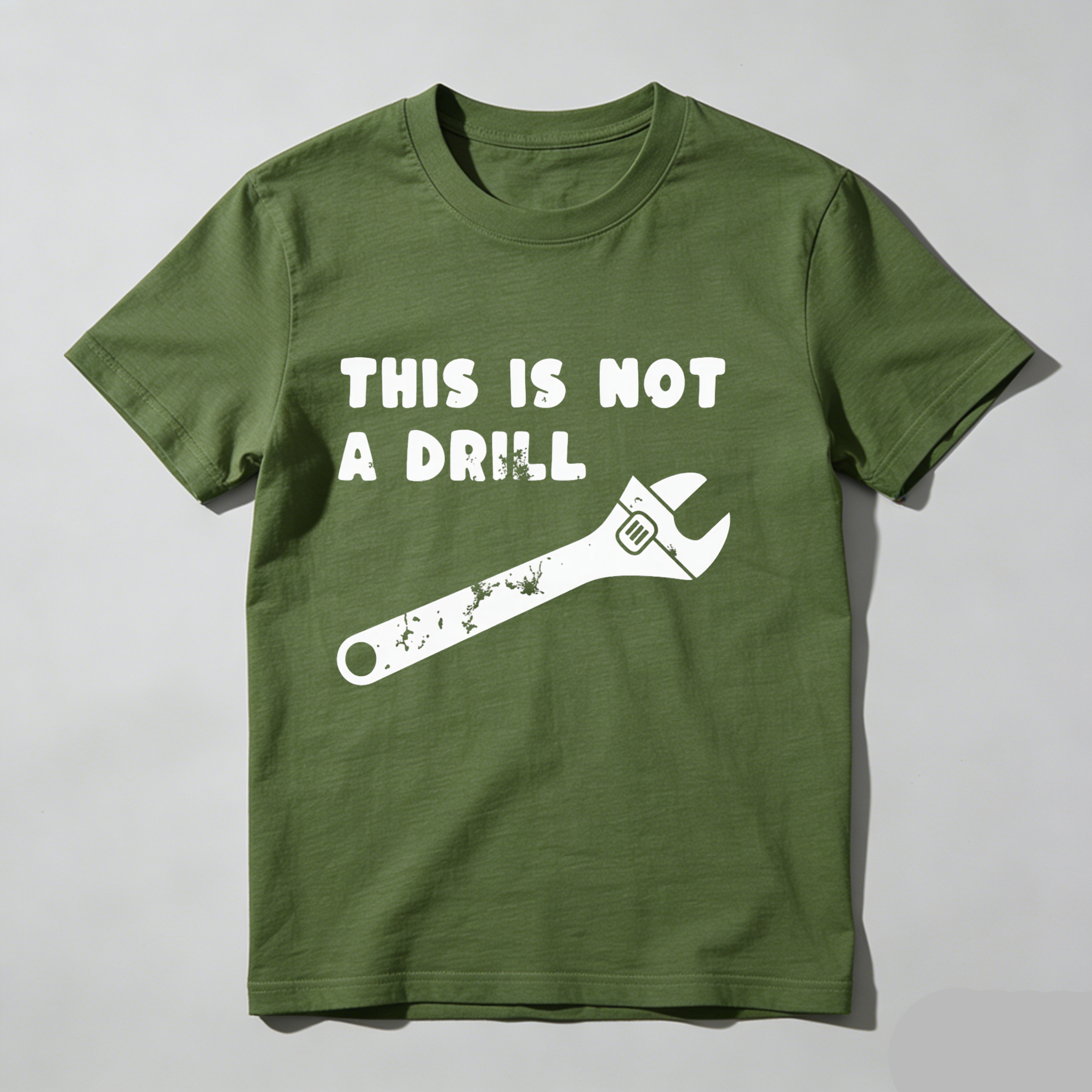 Dorawear™ This Is Not A Drill Wrench Print T Shirt