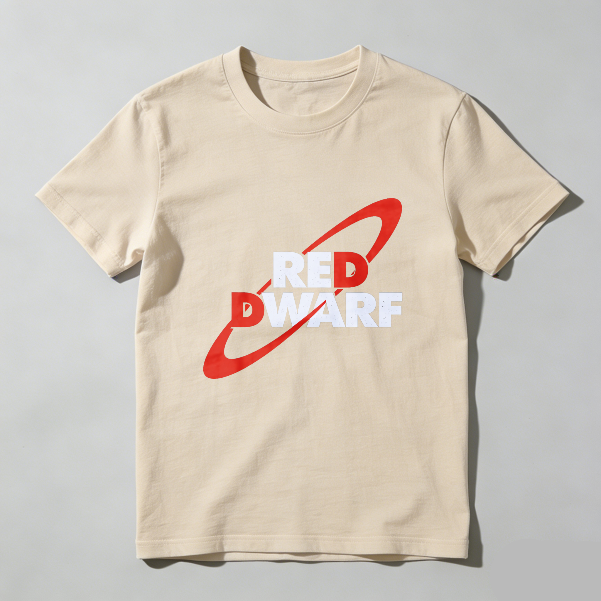 Dorawear™ Red Dwarf Logo Pure Cotton Short Sleeve T Shirt-Dorawear