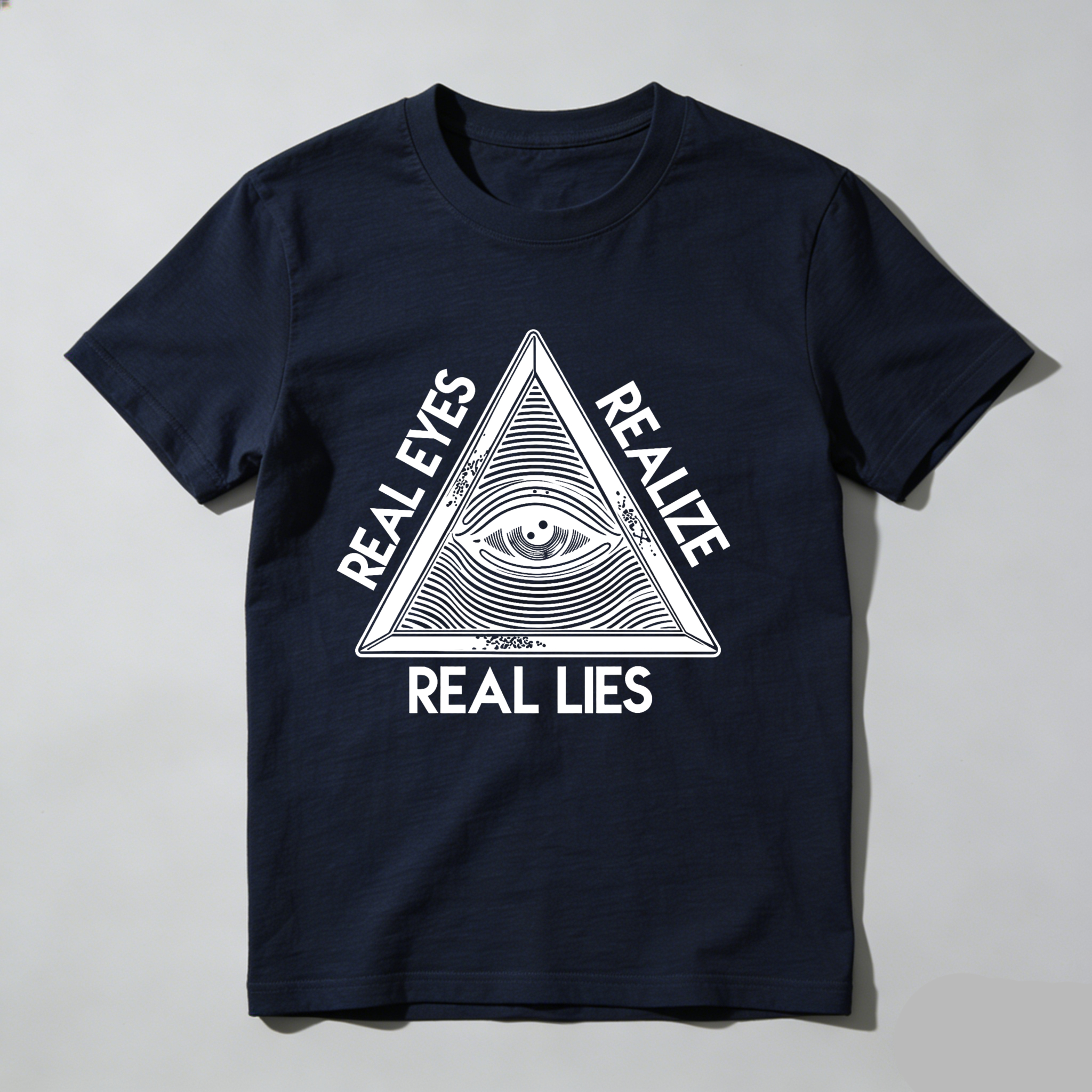 Dorawear Real Eyes Realize Real Lies Pyramid Eye T Shirt