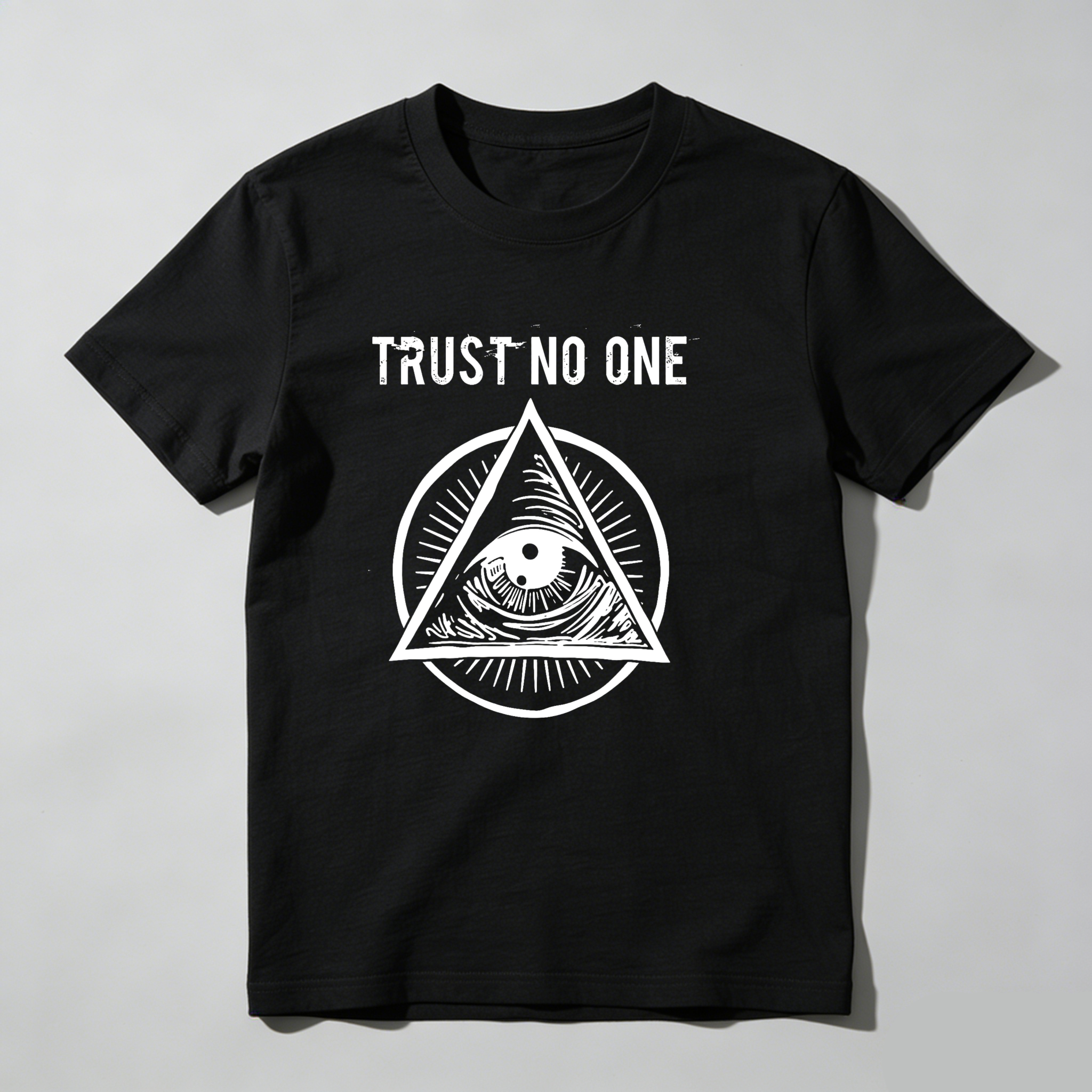 Dorawear™Trust No One Eye In Triangle  T Shirt