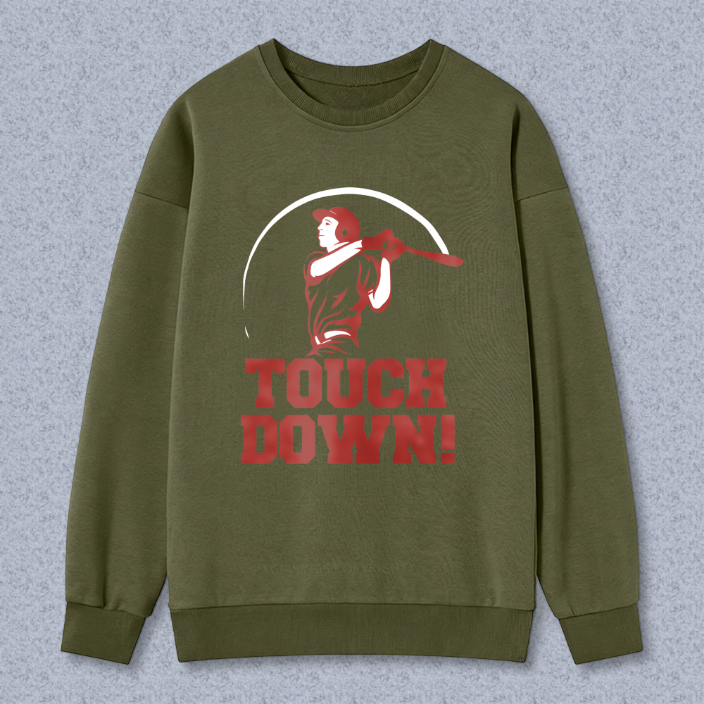 Dorawear™ Baseball Player Touch Down Unisex Classic Sweatshirt