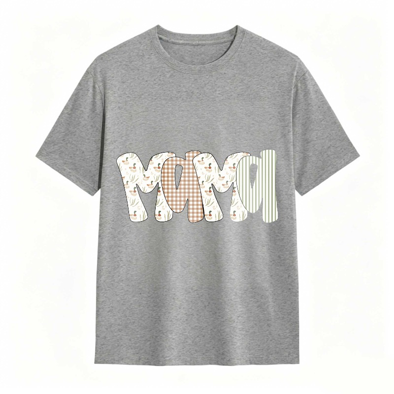 Dorawear™Mama Patterned Text Design Unisex Classic T-shirt