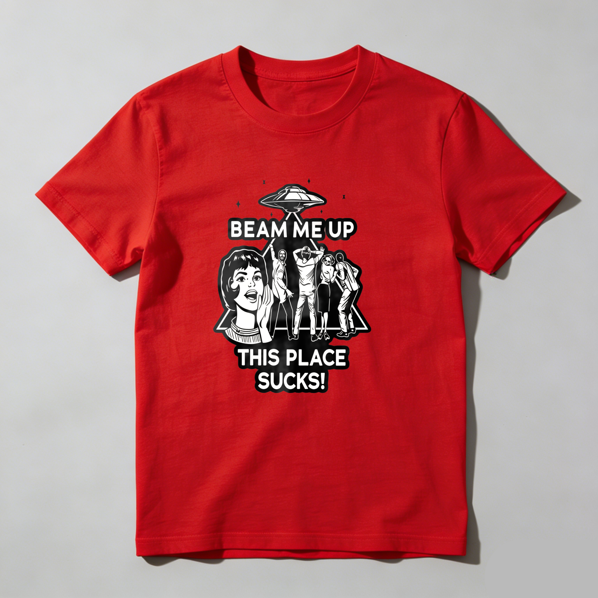 Dorawear™ Beam Me Up This Place Sucks T Shirt