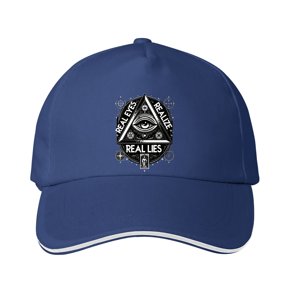 Dorawear™ Statement Graphic Cap – Real Eyes Realize Real Lies