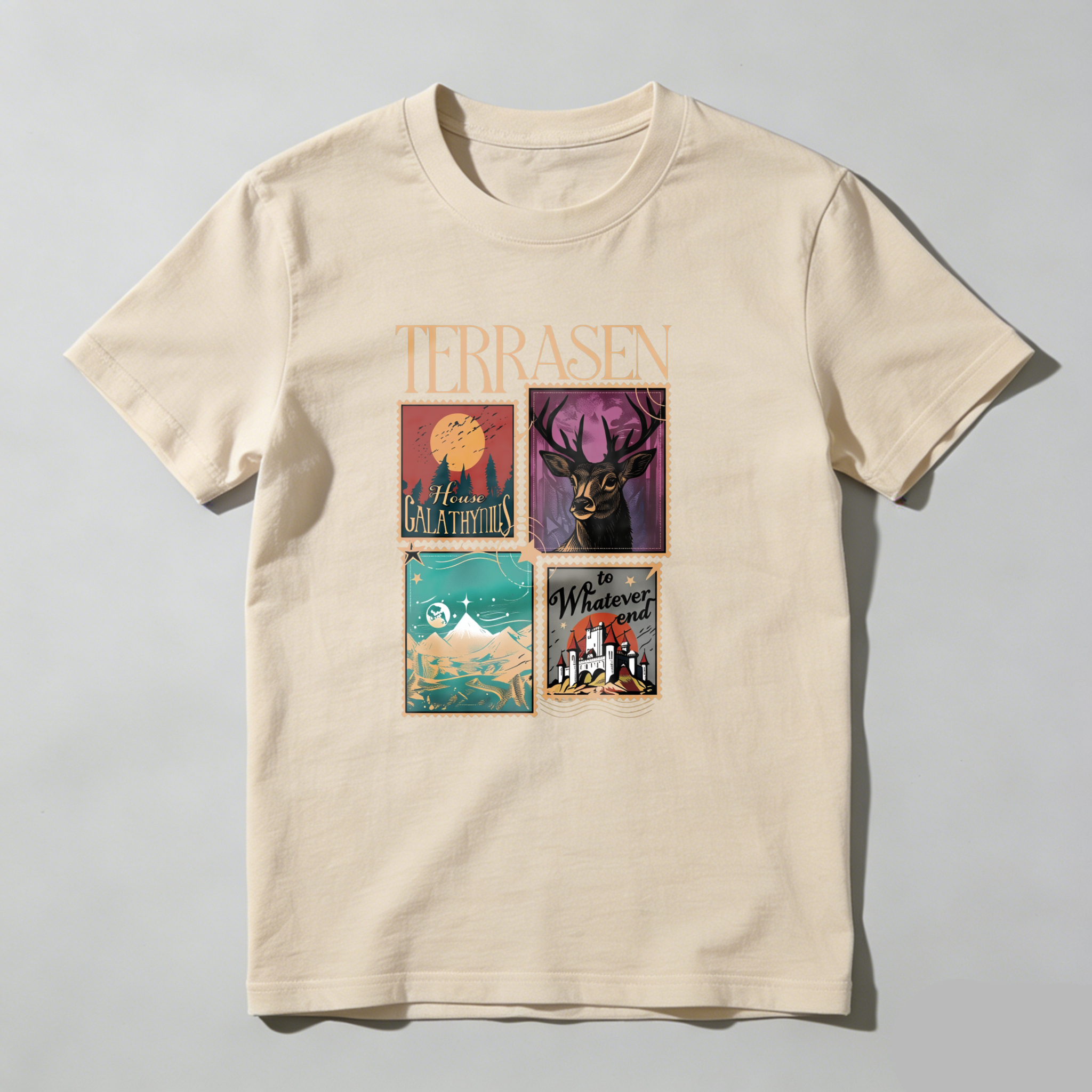 Dorawear™ Terrasen Mountain Glathria Stag Whateverland T Shirt