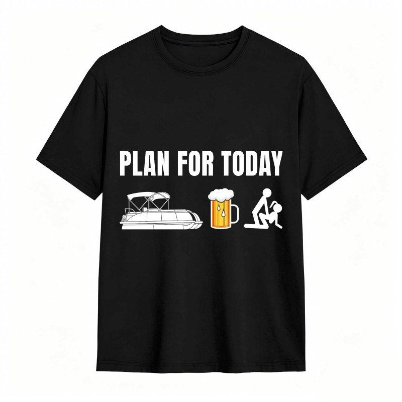 Dorawear™ Plan For Today Boat Beer And Yoga Unisex Classic T-shirt