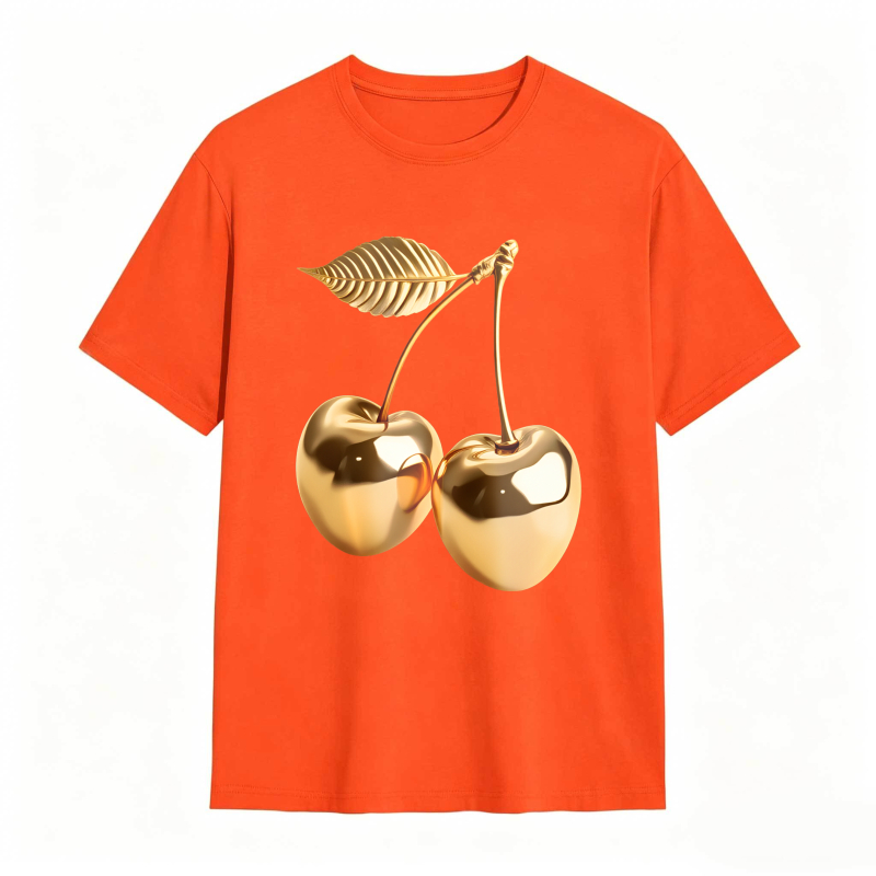 Dorawear™ Golden Cherries With Leaf Unisex Classic T-shirt
