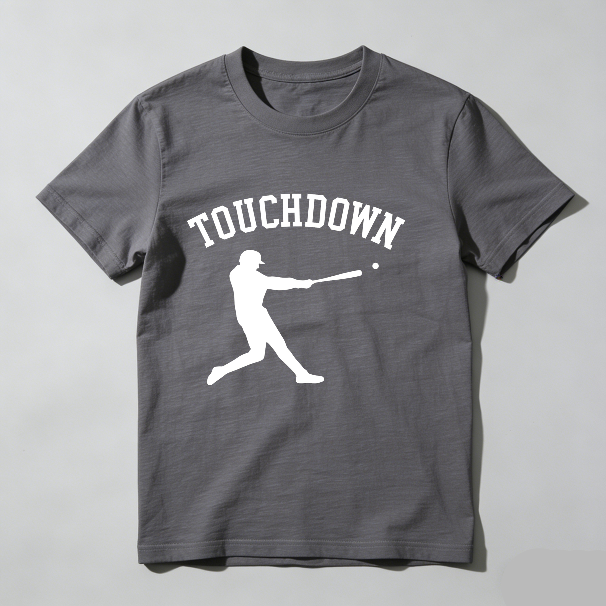 Dorawear™ Touchdown Baseball Player Swing Action T Shirt