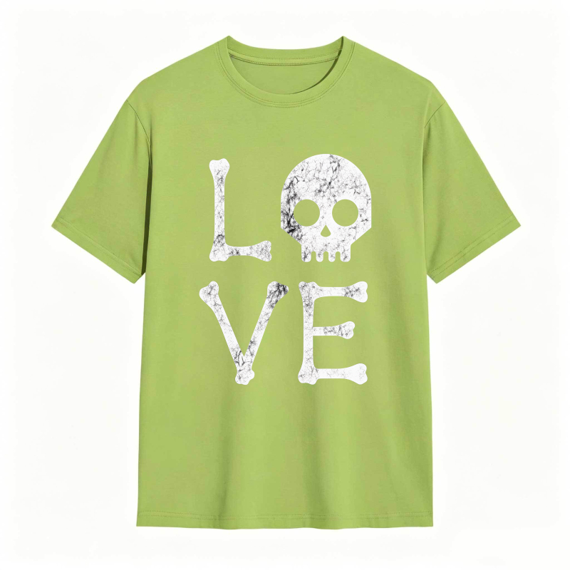 Dorawear™Love Skull Design Unisex Classic T-shirt