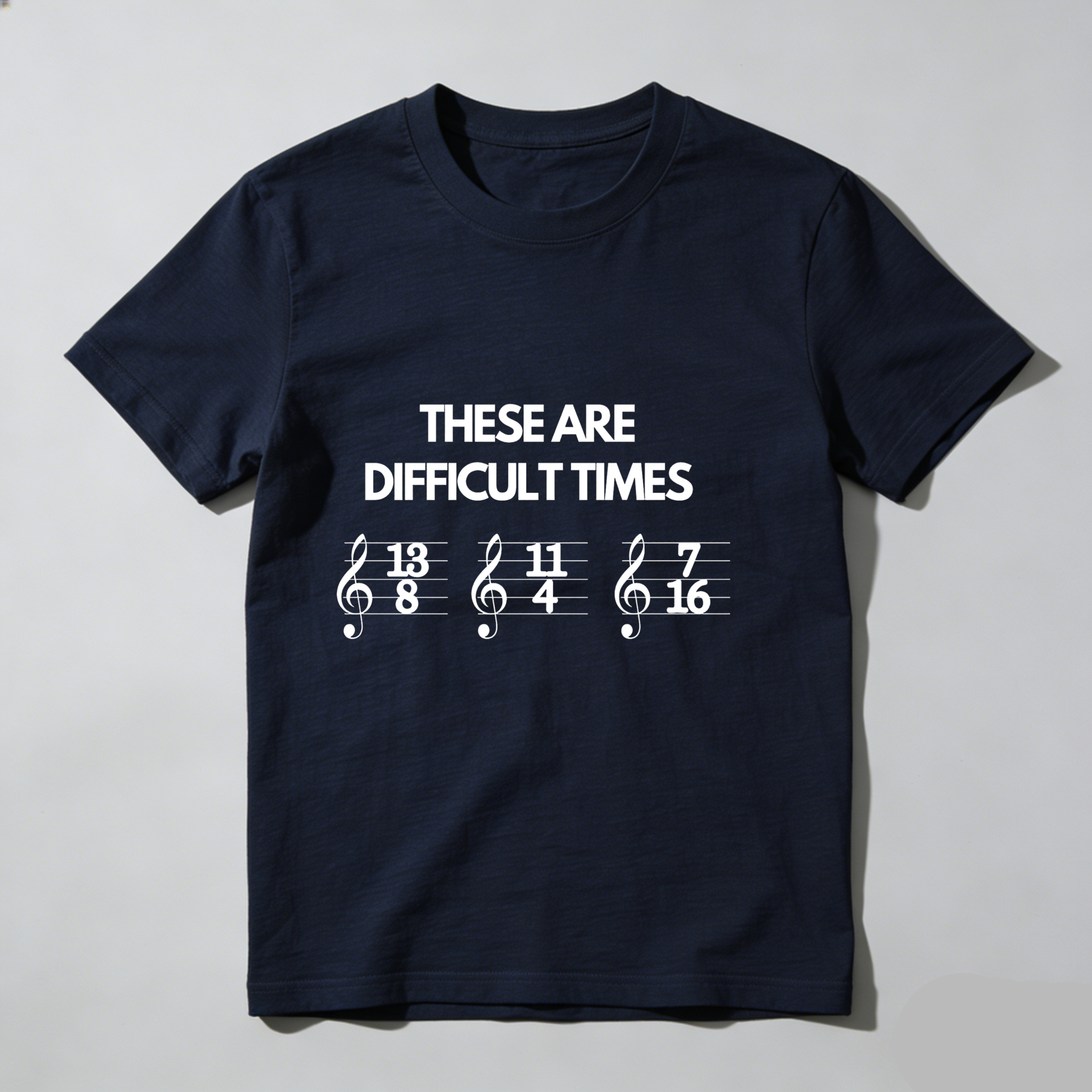 Dorawear™ These Are Difficult Times Music Notation T Shirt