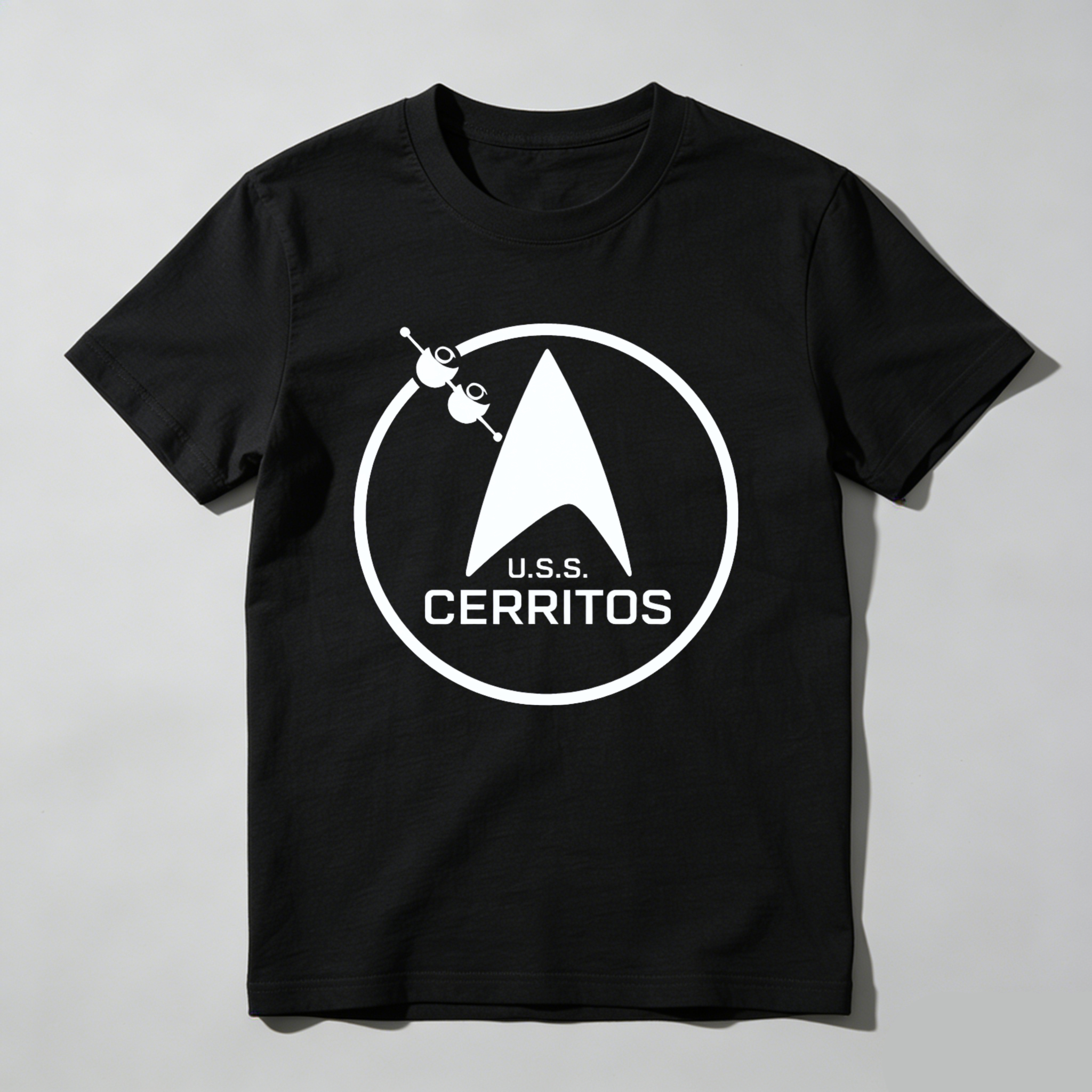 Dorawear™ Uss Cerritos Starfleet Logo Pure Cotton Short Sleeve T Shirt-Dorawear