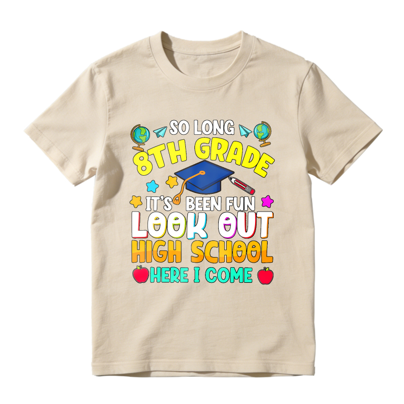 8th Grade Graduation Celebration Design Unisex Classic T-shirt