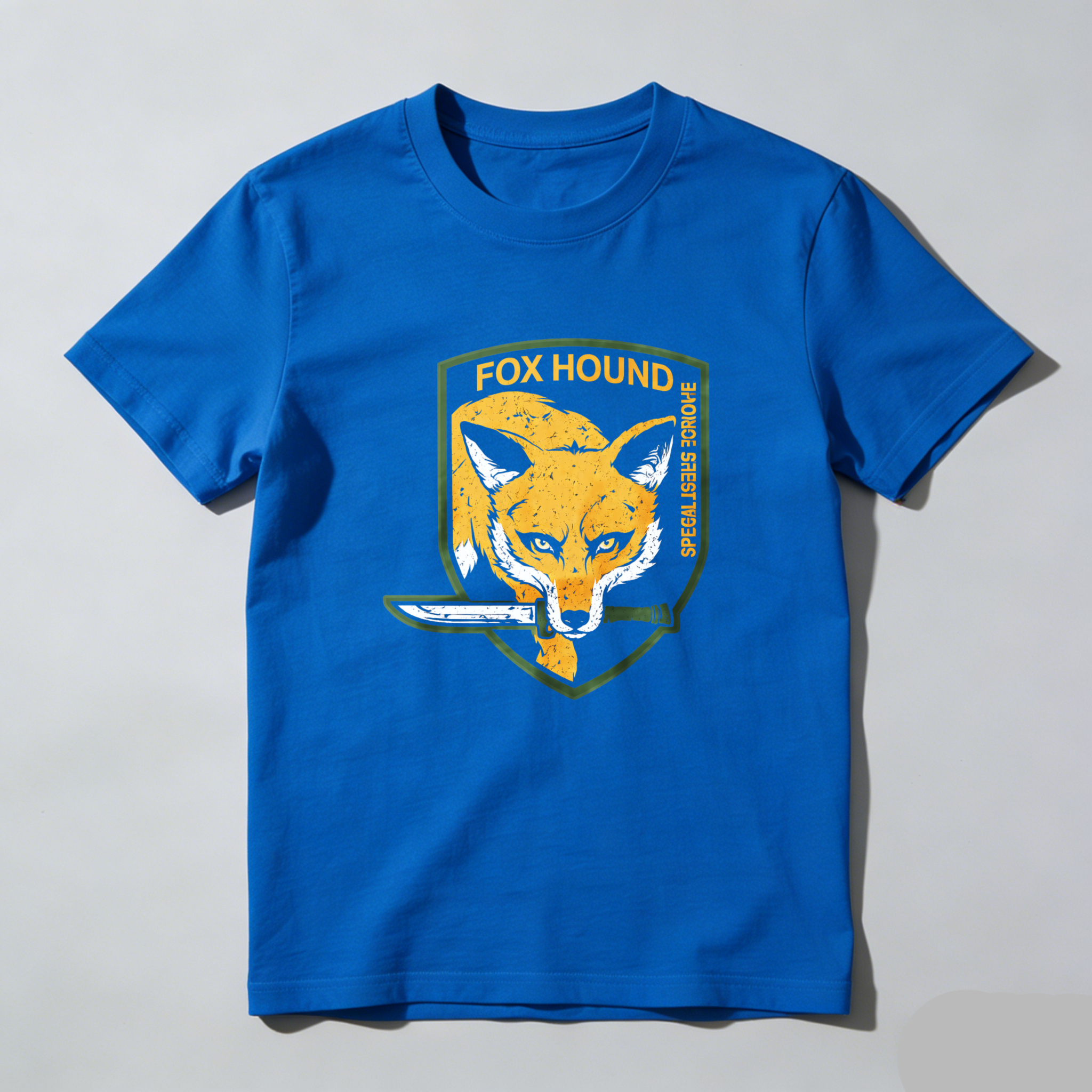 Dorawear™ Fox Hound Shield Logo Pure Cotton Short Sleeve T Shirt-Dorawear