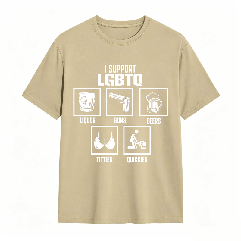 I Support LGBTQ Shirt Funny Meme Shirt