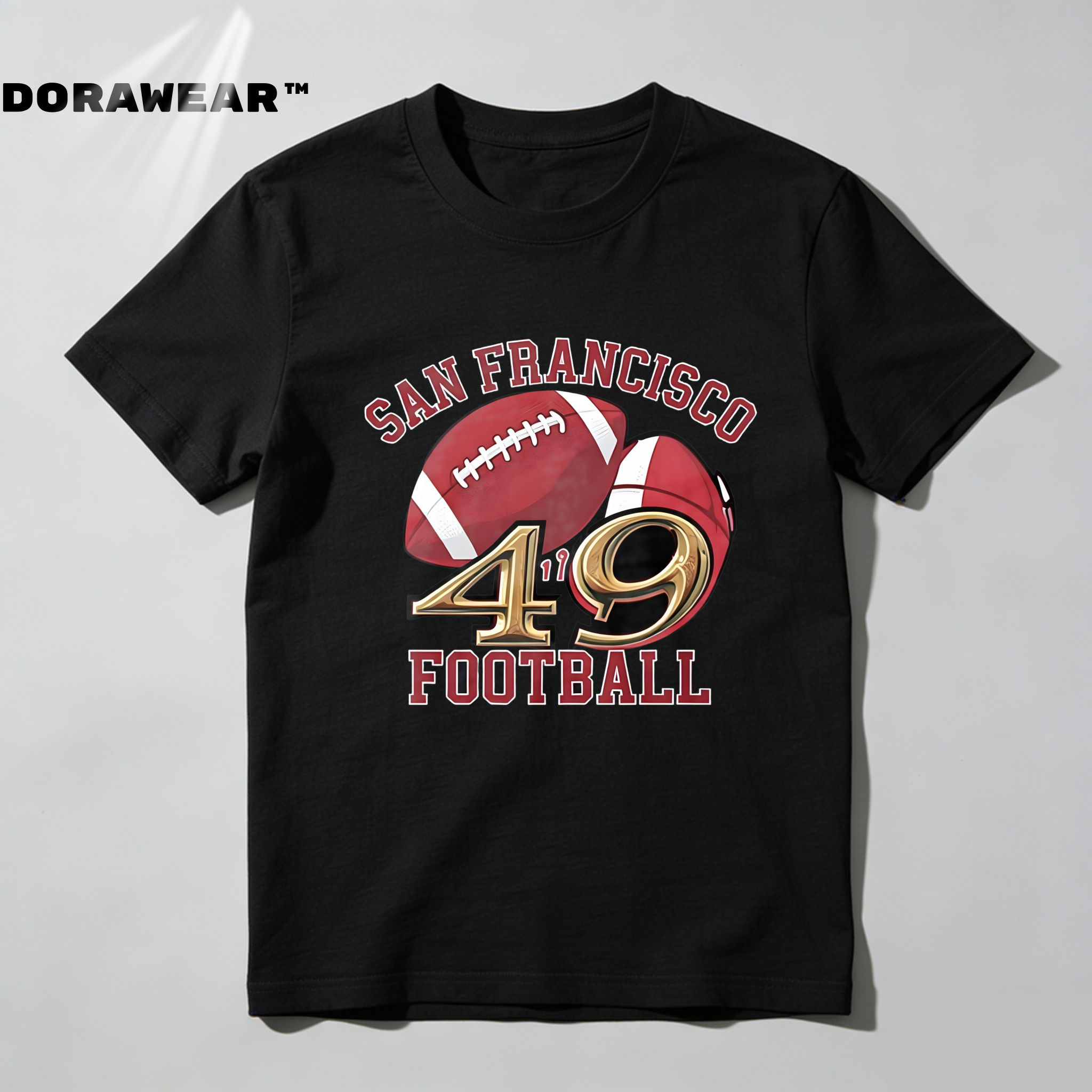 Dorawear™  San Francisco 49ers Football Design T Shirt
