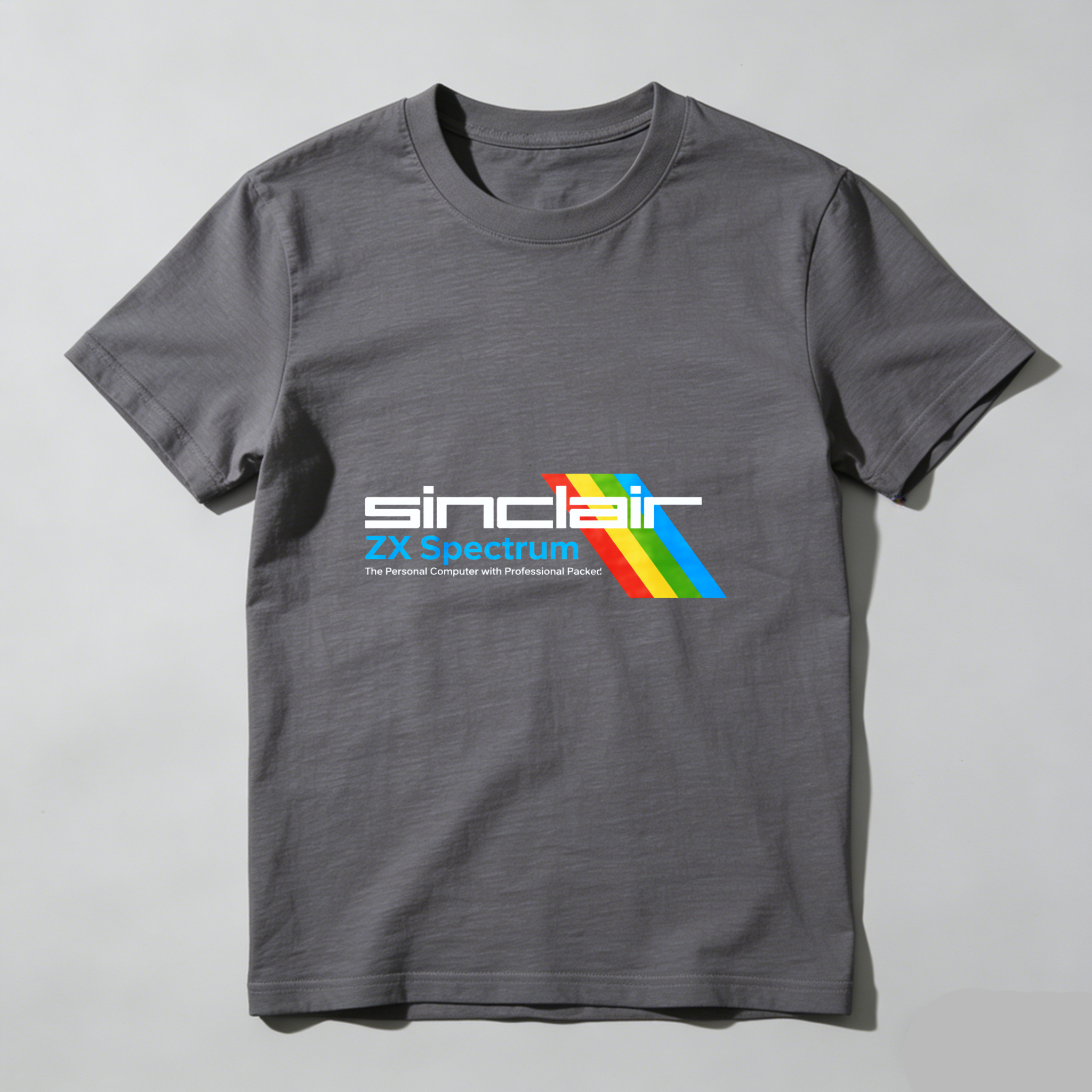 Dorawear™ Sinclair ZX Spectrum Logo Retro Gaming Pure Cotton Short Sleeve T-Shirt-Dorawear