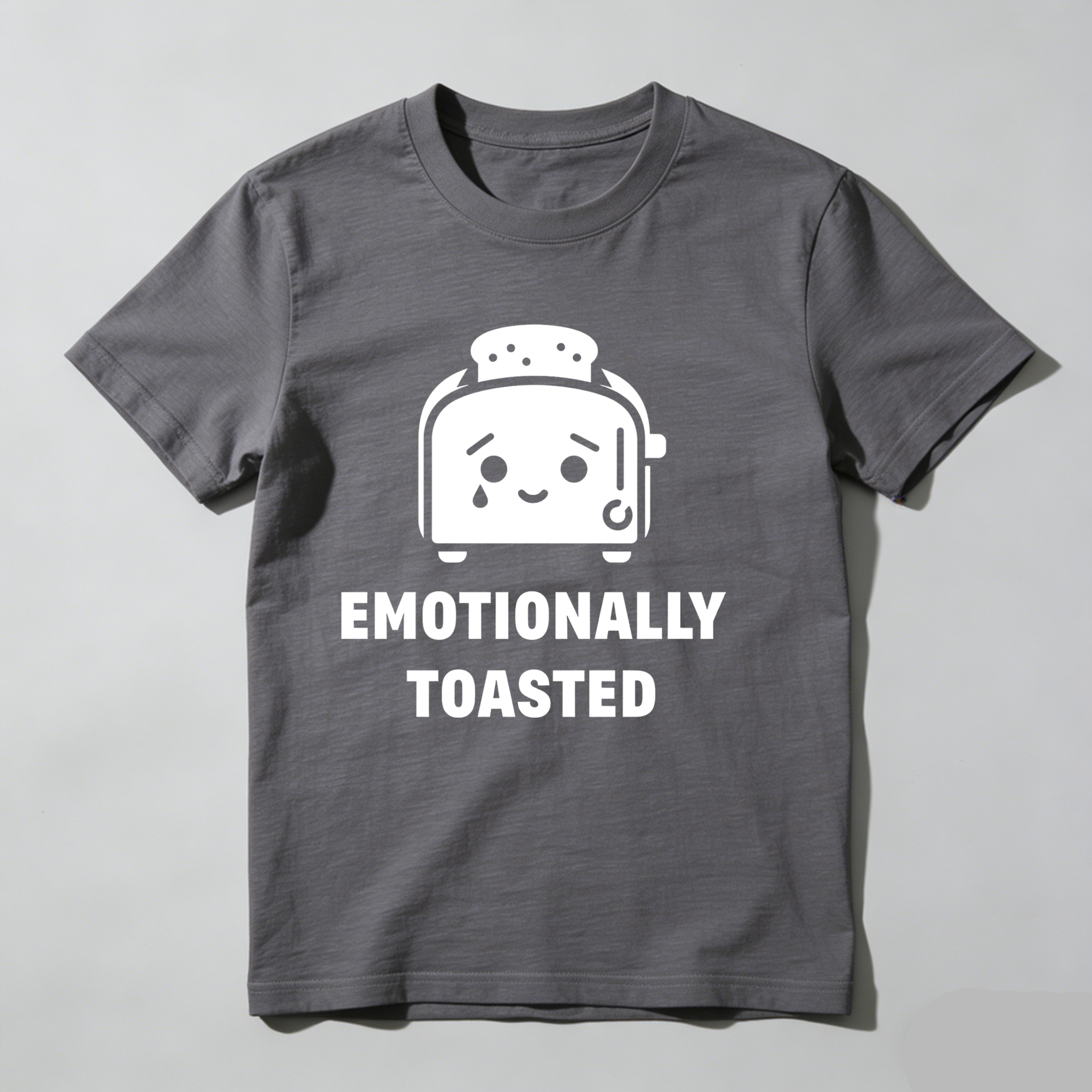 Dorawear™ Emotionally Toasted Toast With Tears T Shirt