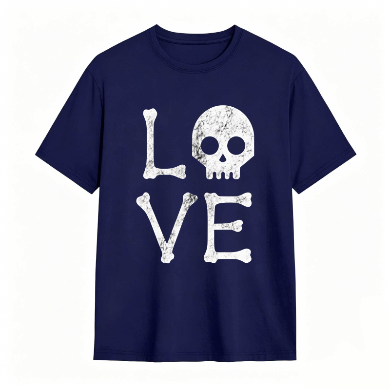Dorawear™Love Skull Design Unisex Classic T-shirt