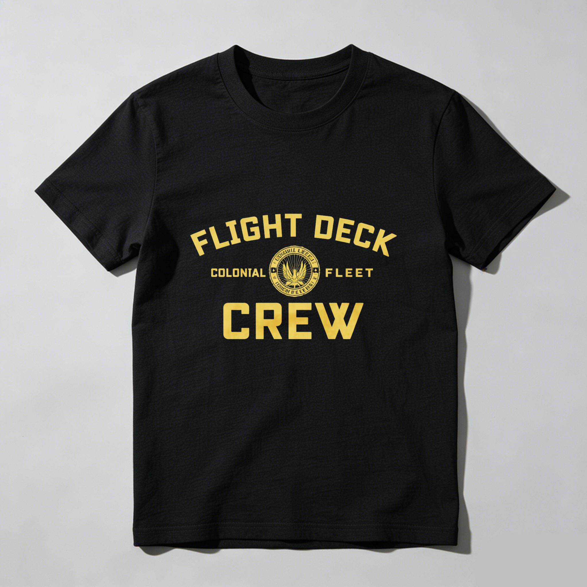 Dorawear™ Flight Deck Crew Colonial Fleet Pure Cotton Short Sleeve T Shirt-Dorawear