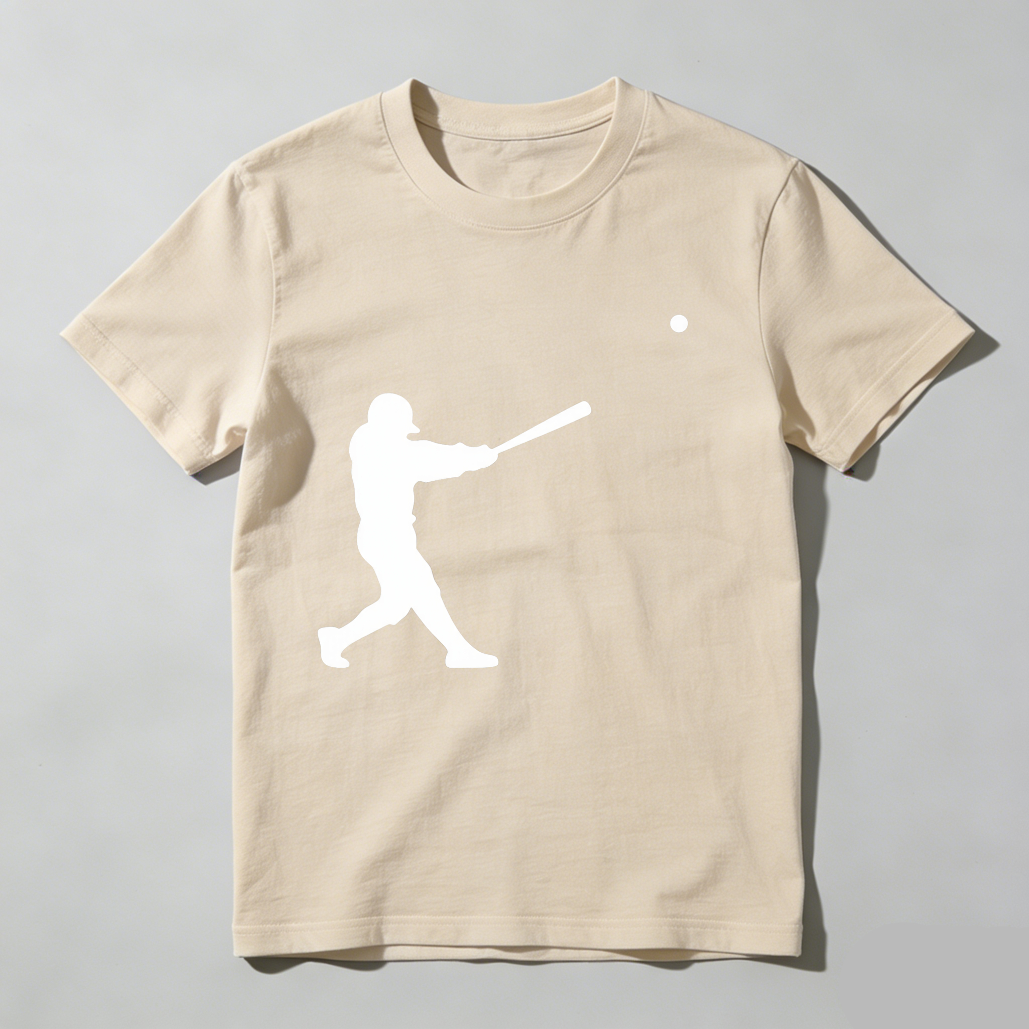Dorawear™ Baseball Player Swinging Bat With Ball  T Shirt
