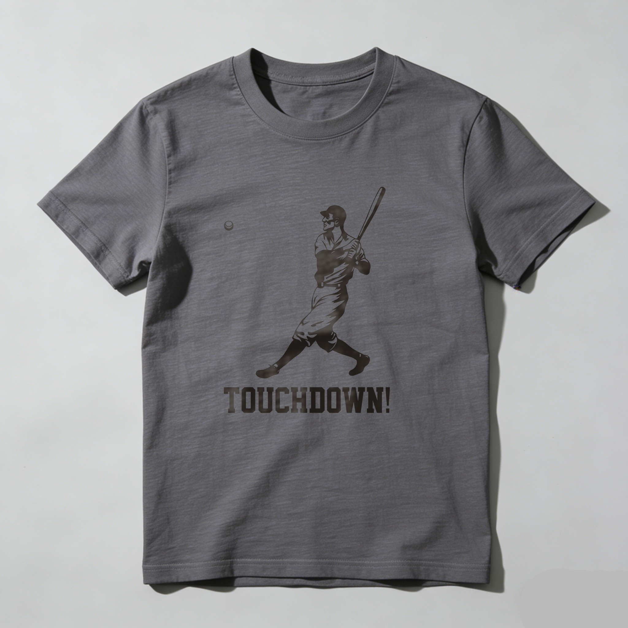Dorawear™Baseball Bat Swinging Touchdown Tee
