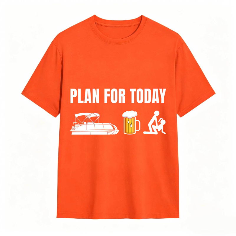 Dorawear™ Plan For Today Boat Beer And Yoga Unisex Classic T-shirt