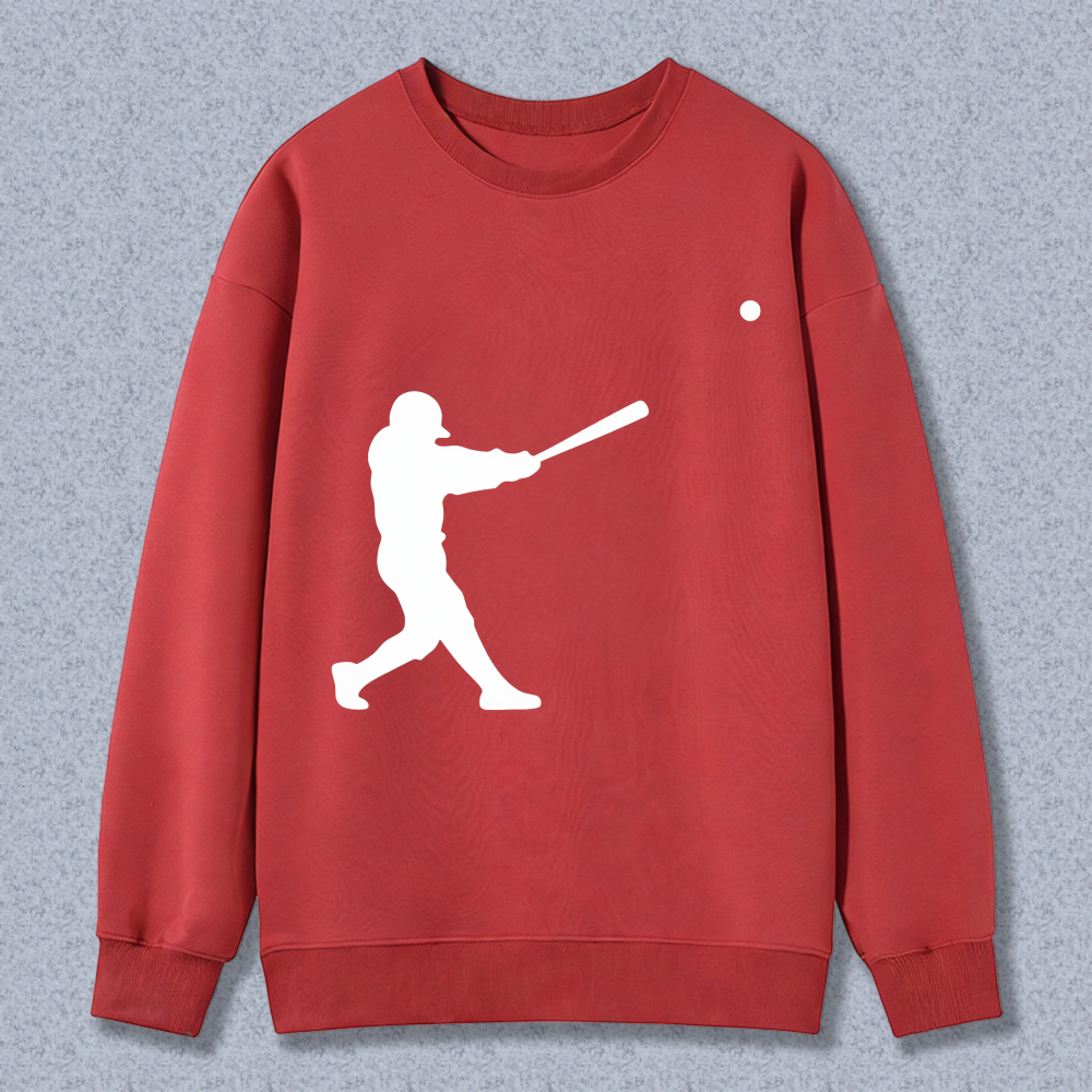Dorawear™ Baseball Player Silhouette Unisex Classic Sweatshirt