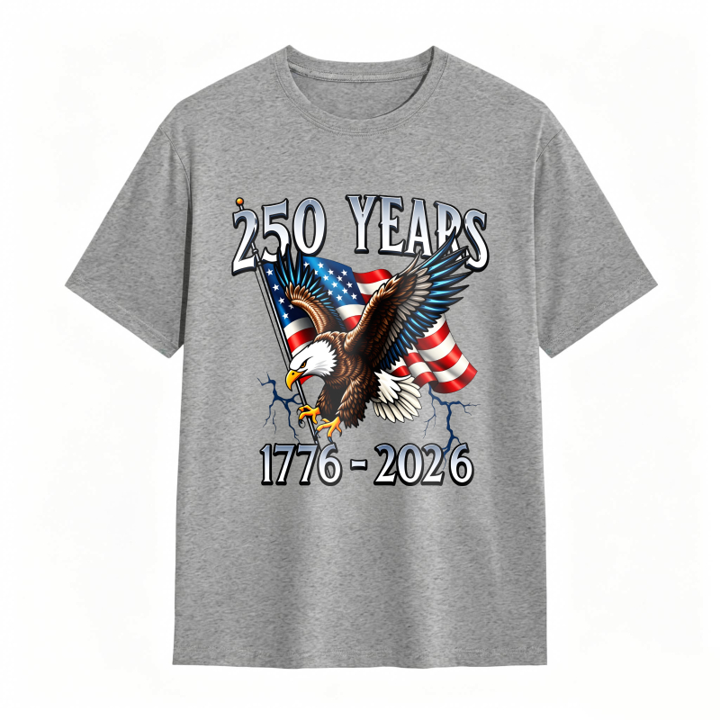 Dorawear™ 250 Years American Eagle Flag 1776 2026 Unisex Classic T-shirt