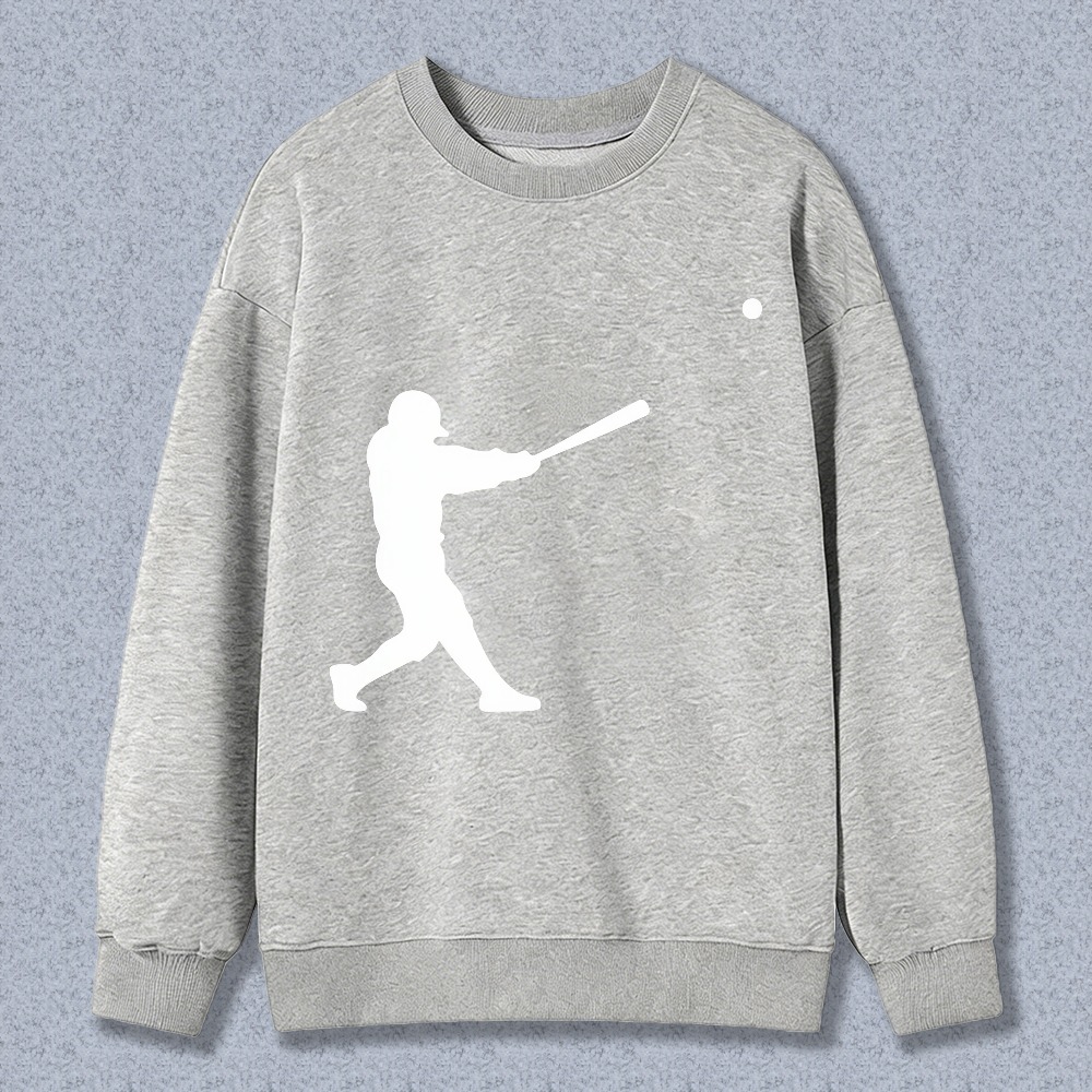 Dorawear™ Baseball Player Silhouette Unisex Classic Sweatshirt