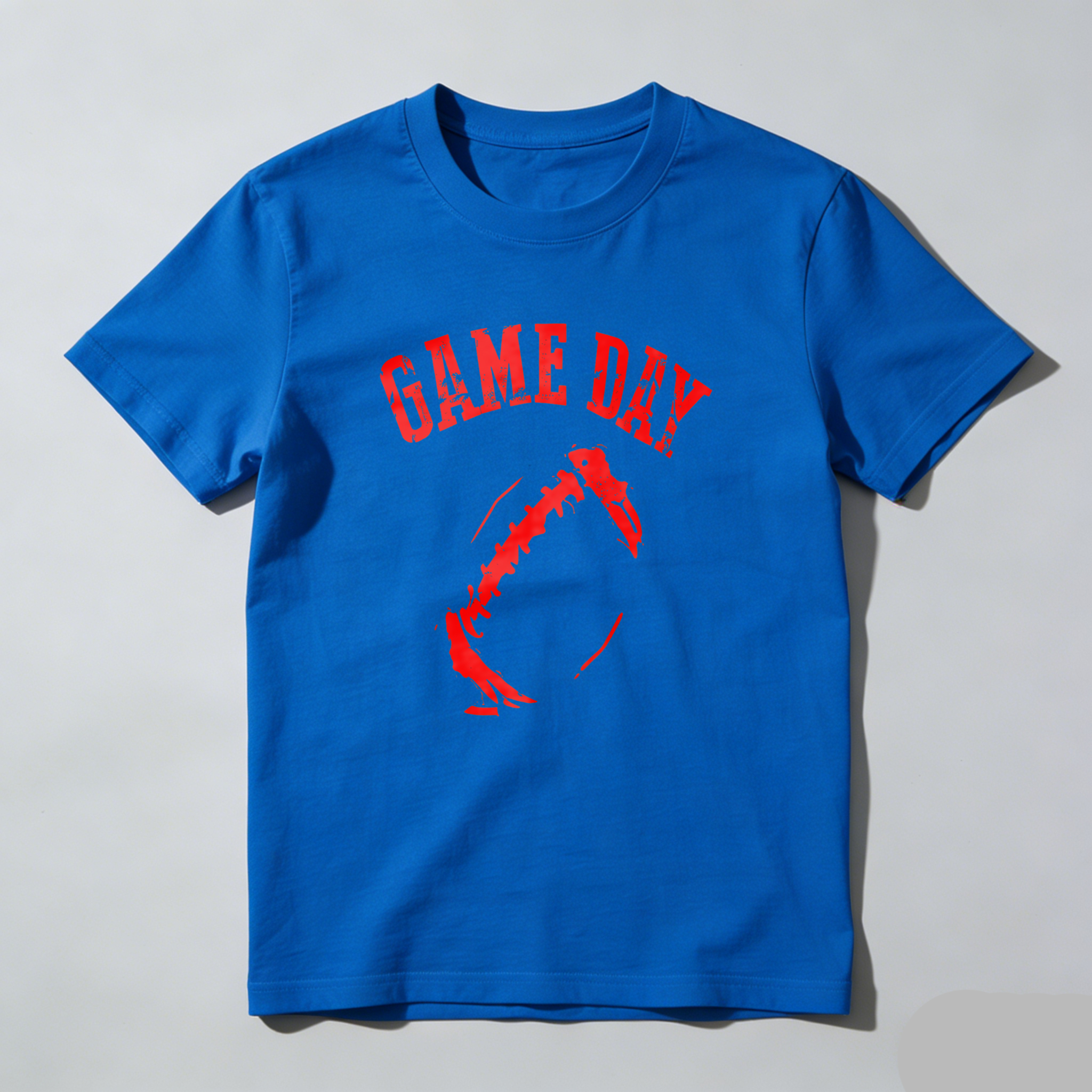 Dorawear™ Game Day Football Design Print  T Shirt-Dorawear