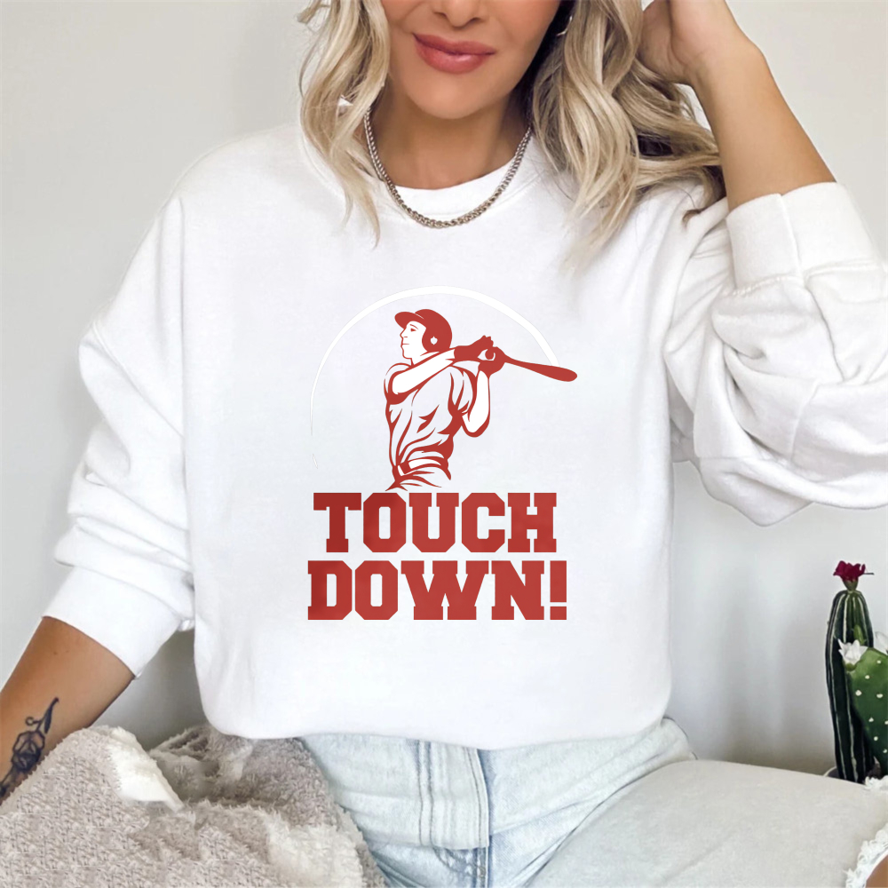 Dorawear™ Baseball Player Touch Down Unisex Classic Sweatshirt