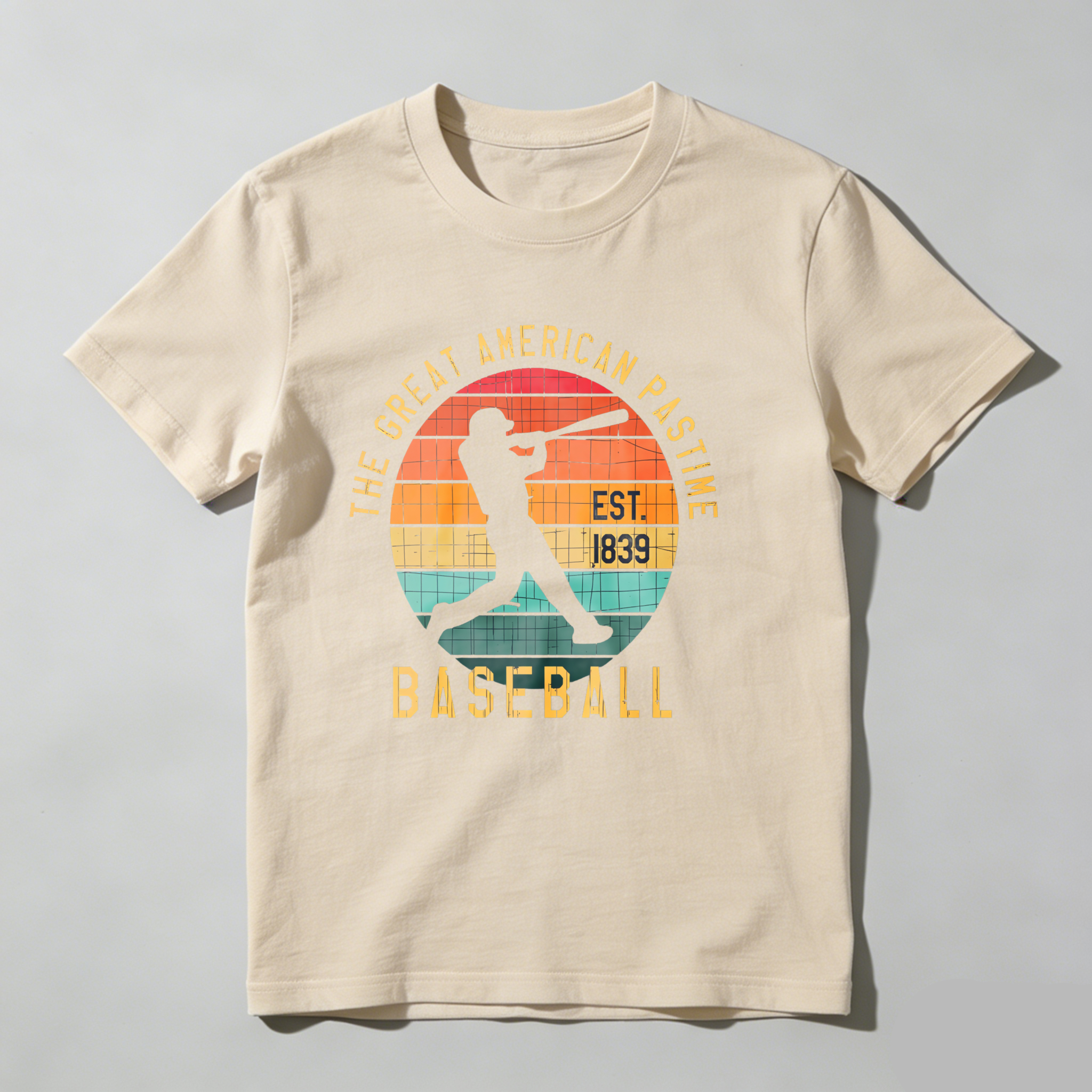 Dorawear™The Great American Pastime Baseball Est 1839 T Shirt