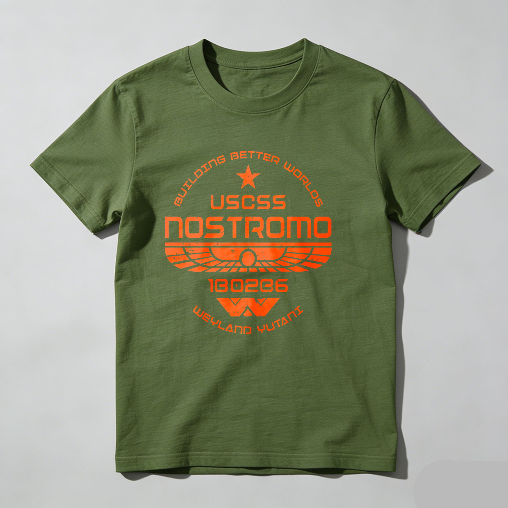 Dorawear™ Uscss Nostromo Building Better Worlds Weiland Yutani T Shirt