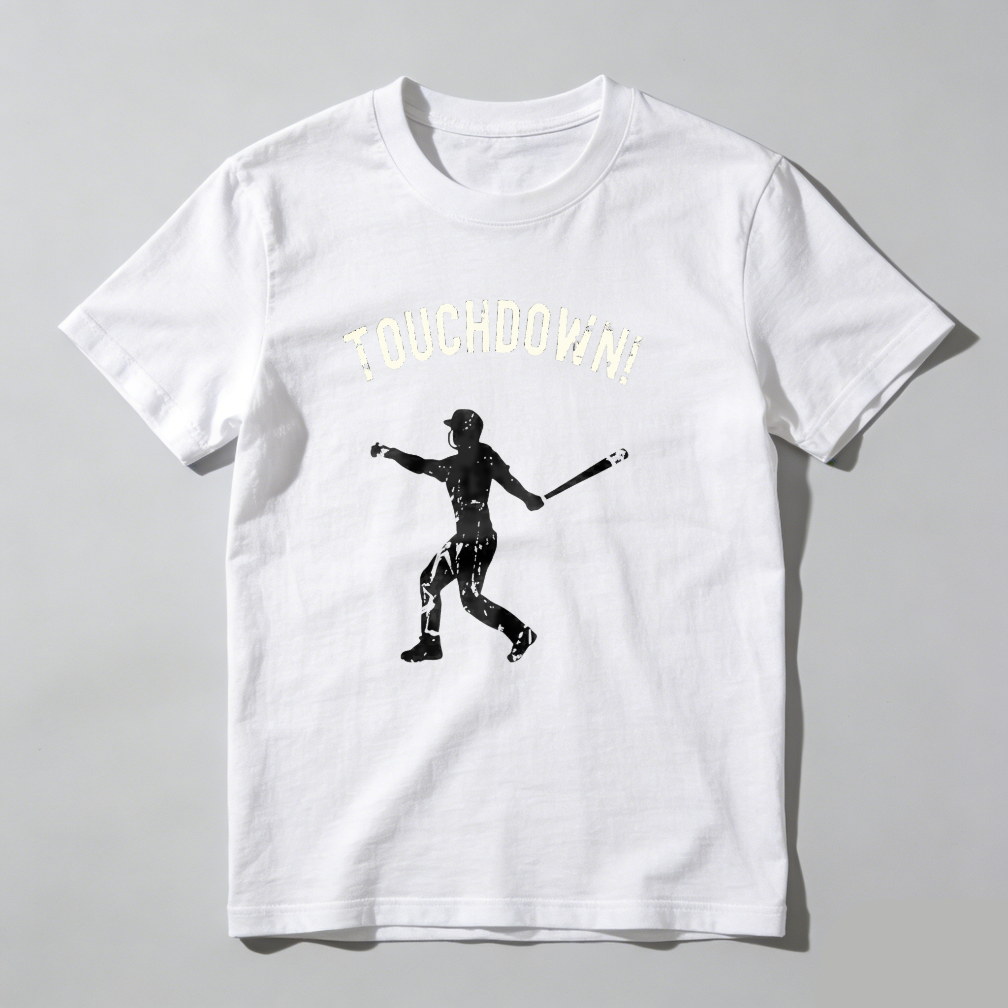 Dorawear™ Touchdown Player Baseball Bat Action Pose  T Shirt