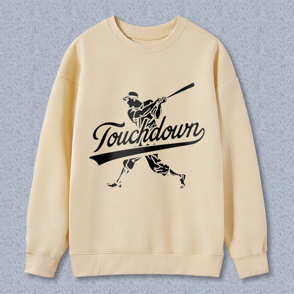 Dorawear™ Baseball Player Touchdown Unisex Classic Sweatshirt