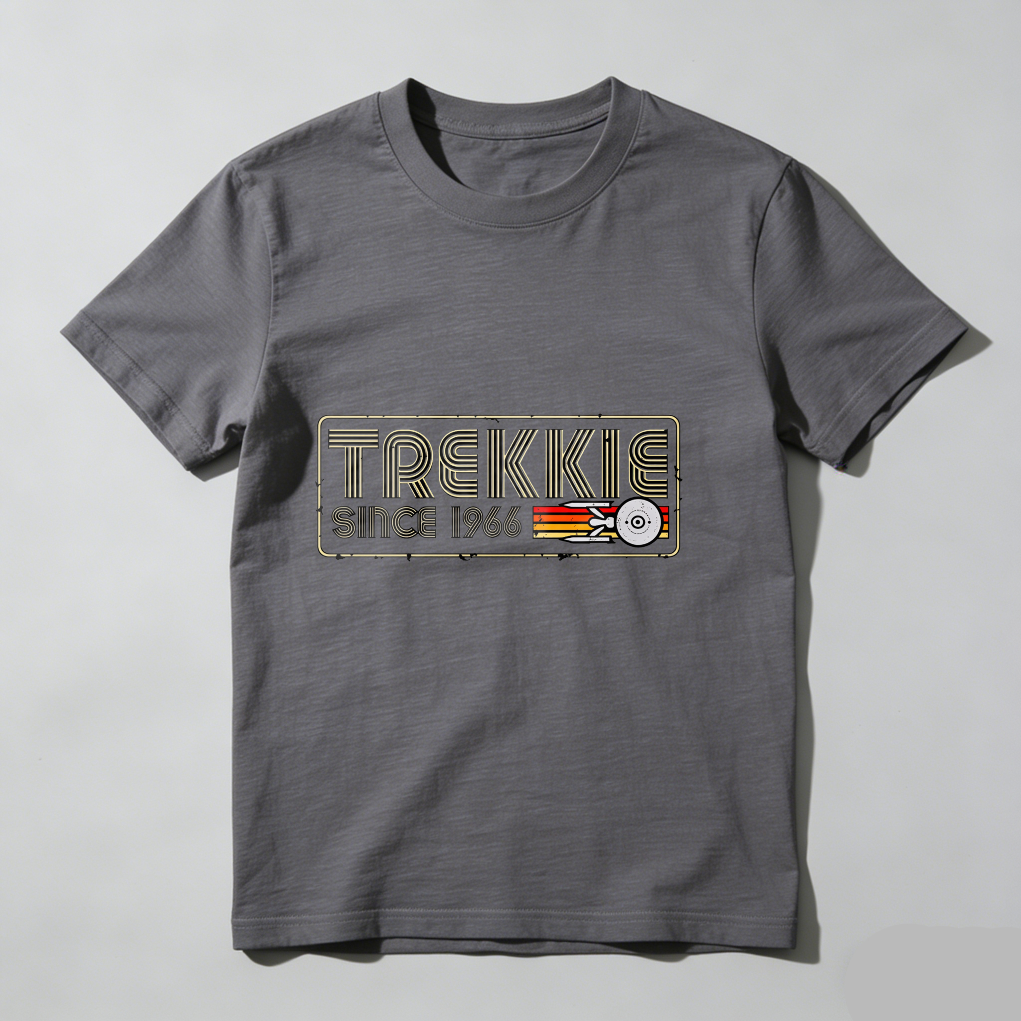 Dorawear™ Trekkie Since 1966 Starfleet Emblem T Shirt