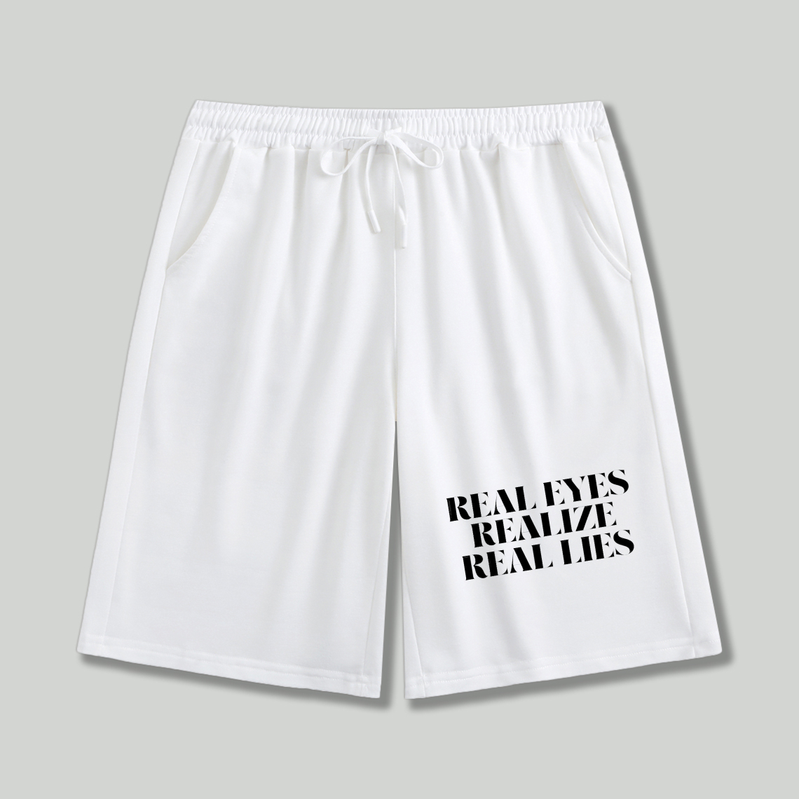 Dorawear™ Real Eyes Realize Real Lies Shorts-Dorawear