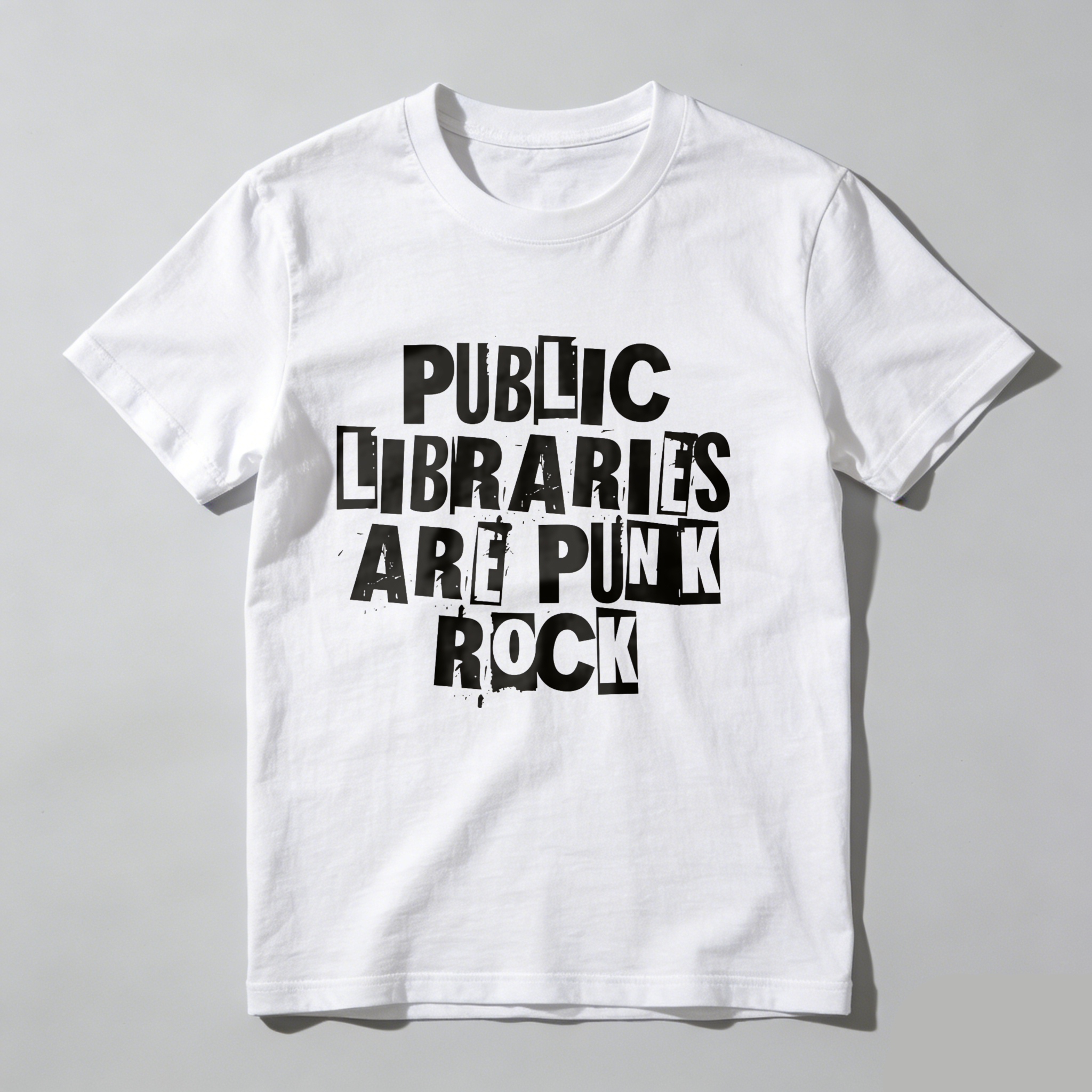 Dorawear™ Public Libraries Are Punk Rock T Shirt