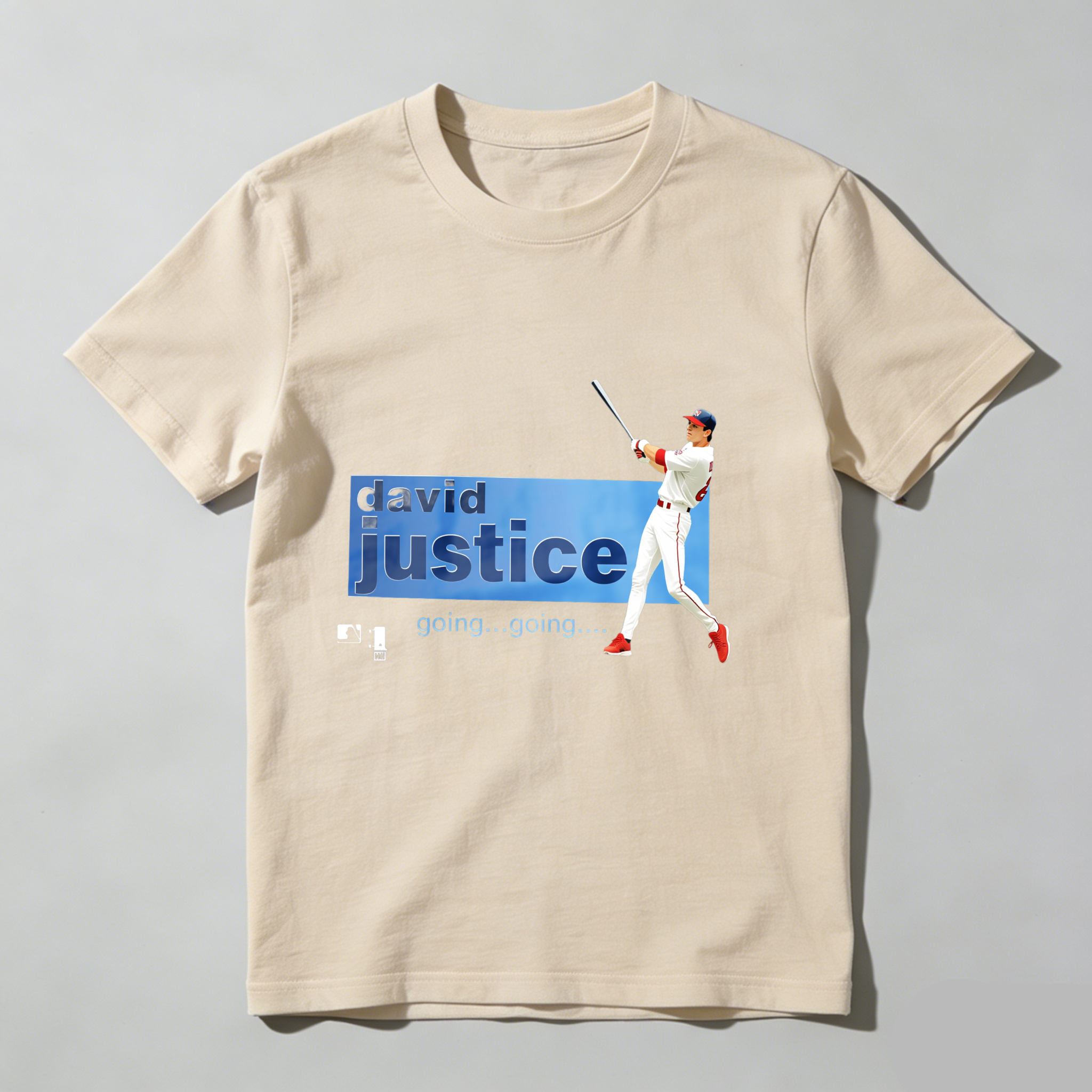 Dorawear™ David Justice Going Going Baseball Player  T Shirt